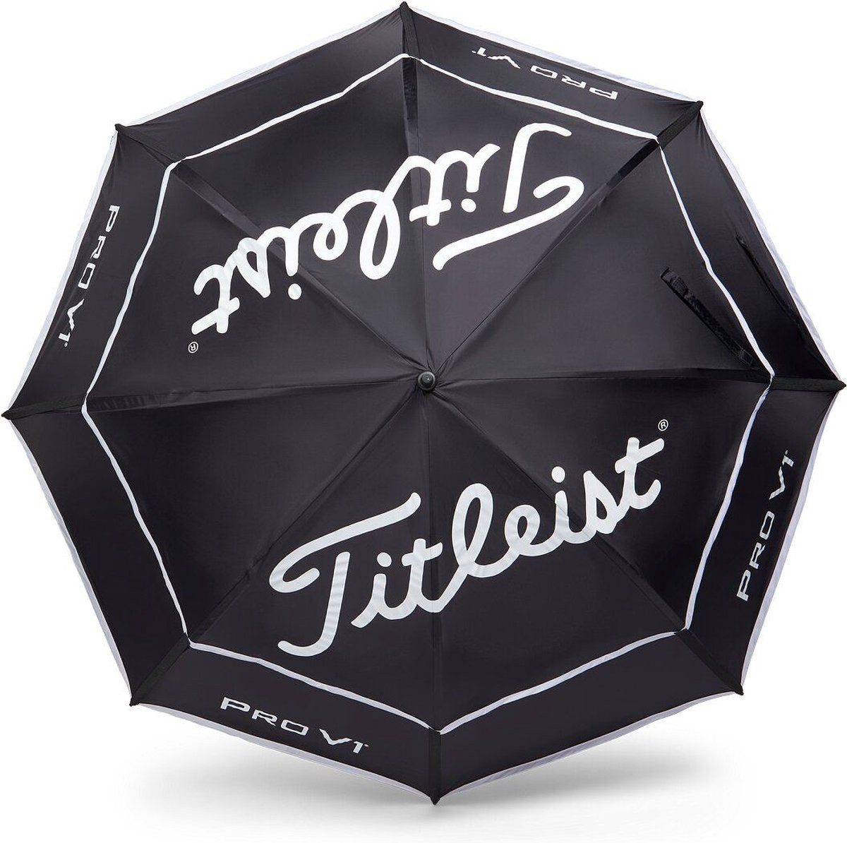 Titleist Golfregenschirm 20 Tour Double Canopy, doppeltes Schirmdach