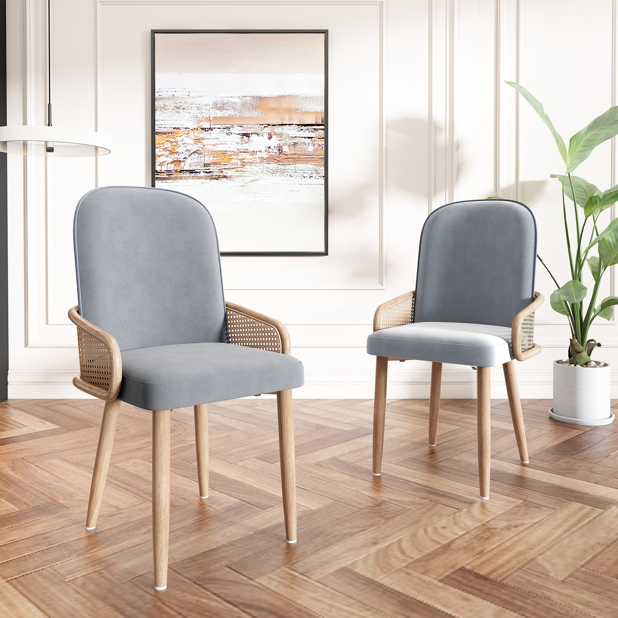 OKWISH Esszimmerstuhl Polsterstühle (6 St), Polsterstühle günstig online kaufen