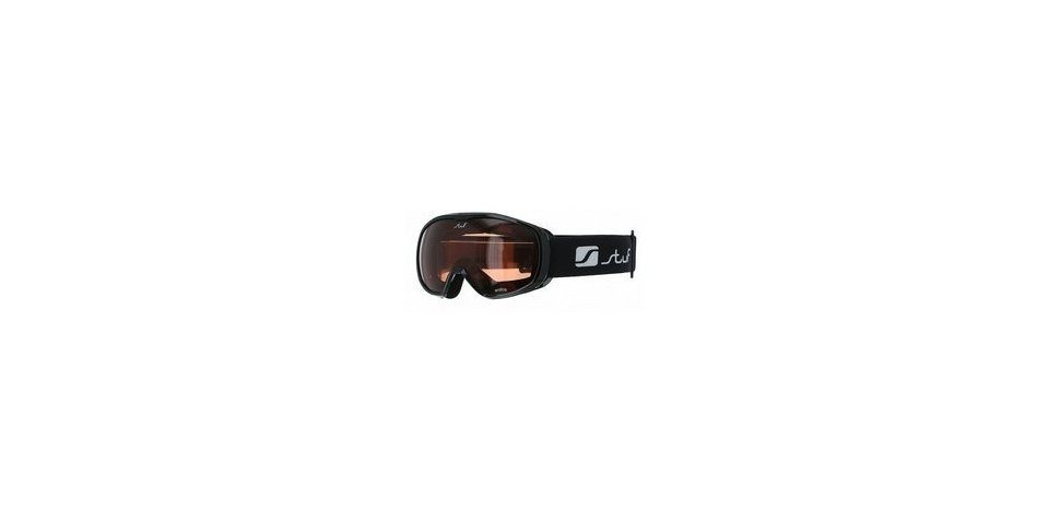 Stuf Skibrille BLAZY, Skibrille Kid,schwarzer Rahmen