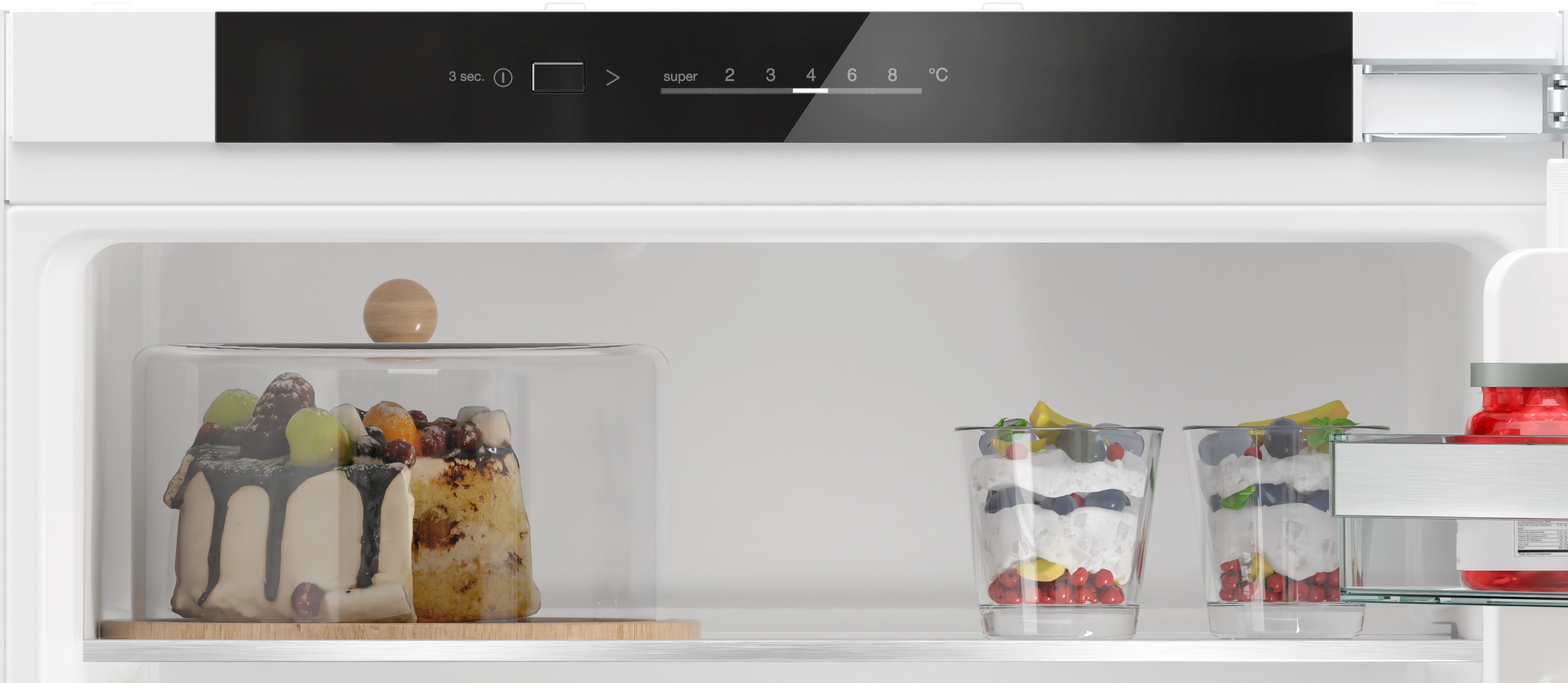 SIEMENS Einbaukühlgefrierkombination iQ300 KI87VVFE1, 177,2 cm hoch, 54,1 cm breit, Low Frost: geringere Eisbildung & schnelleres Abtauen – Bild 5 von 5