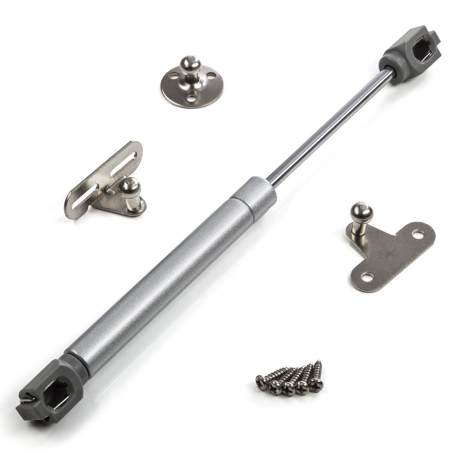 SO-TECH® Türdämpfer Gasdruckdämpfer 50 - 150 N inkl. Zubehör Klappenbeschlag