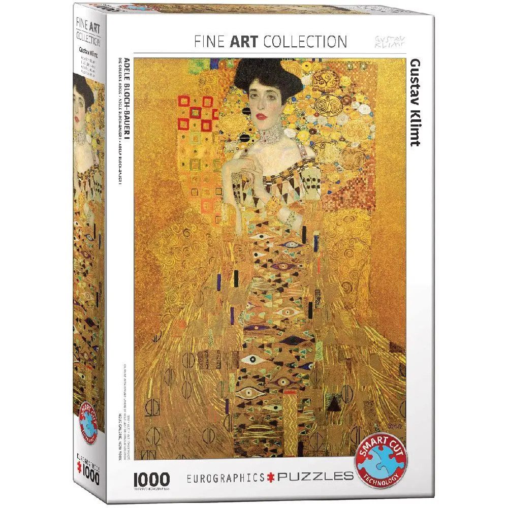 EUROGRAPHICS Puzzle Die Goldene Adele von Klimt, 1000 Puzzleteile günstig online kaufen