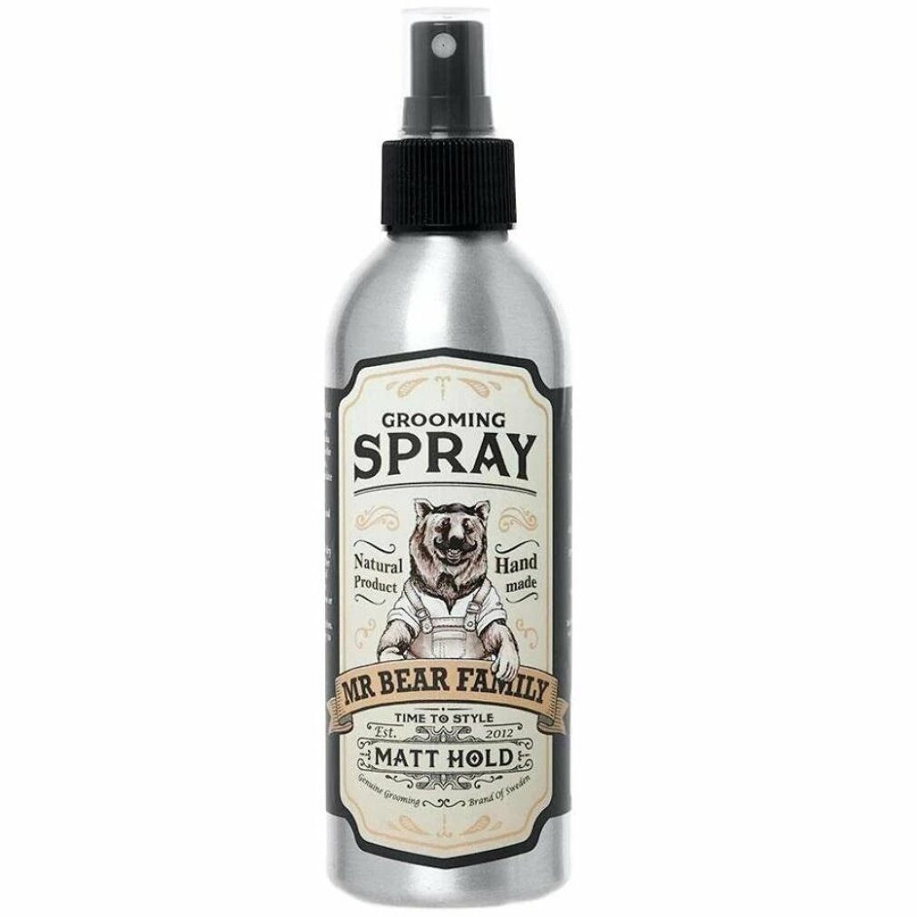 Mr. Bear Family Haarspray Grooming Spray Matt Hold Hair Styling Spray 200ml