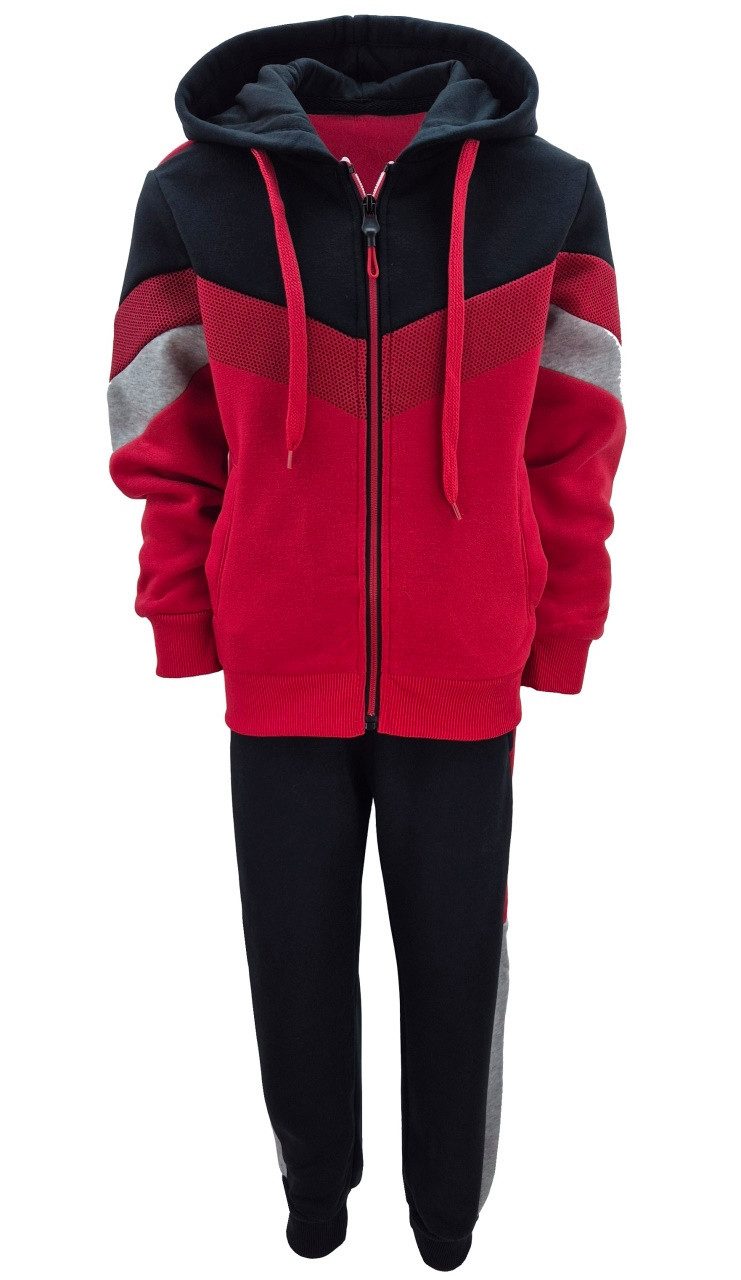 Fashion Boy Sweatanzug warmer Jogginganzug Freizeitanzug Kinder Hausanzug JF901e