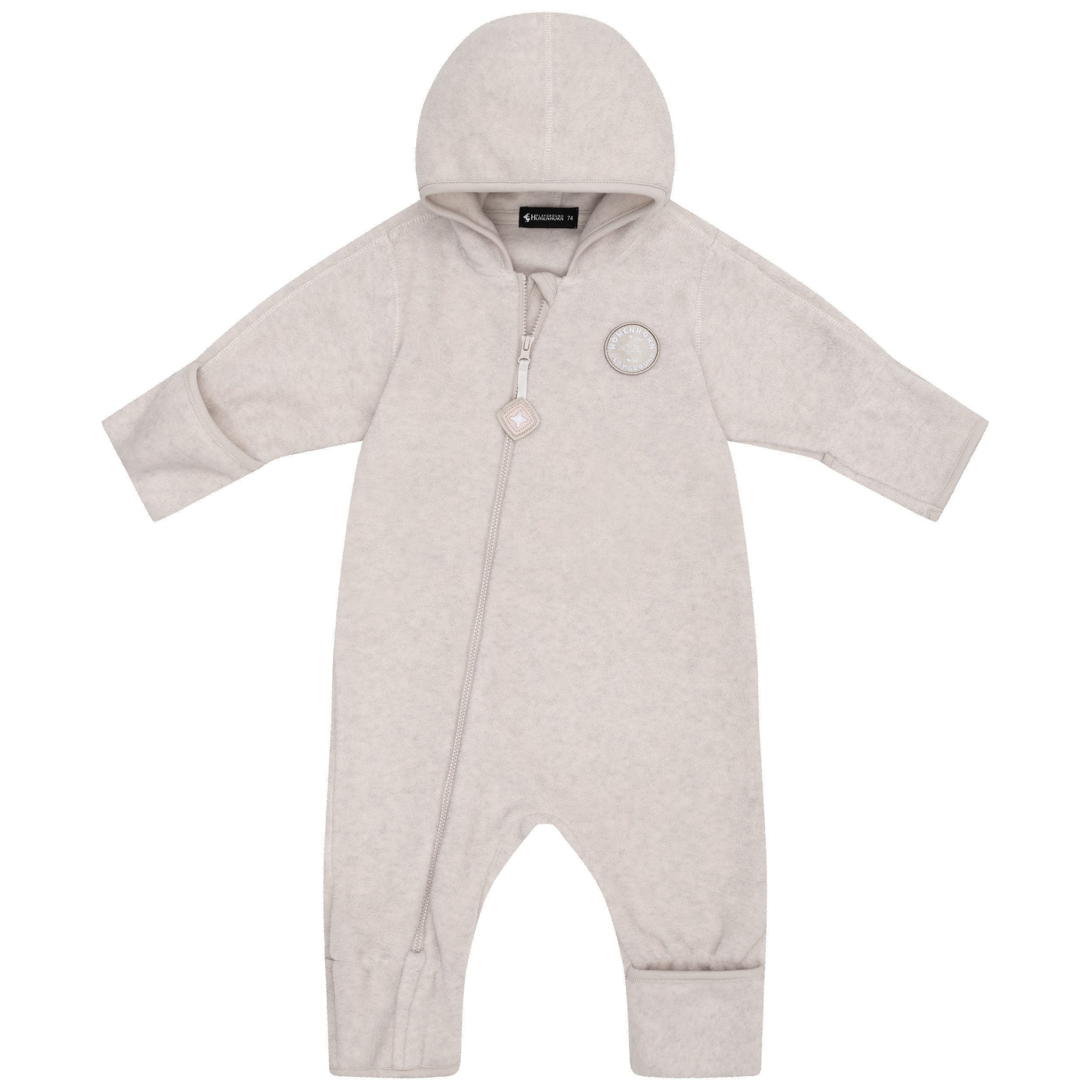 Höhenhorn Ползунки Ibex Baby Fleece Overall Winter Herbst Ползунки Kleinkind mit Kapuze