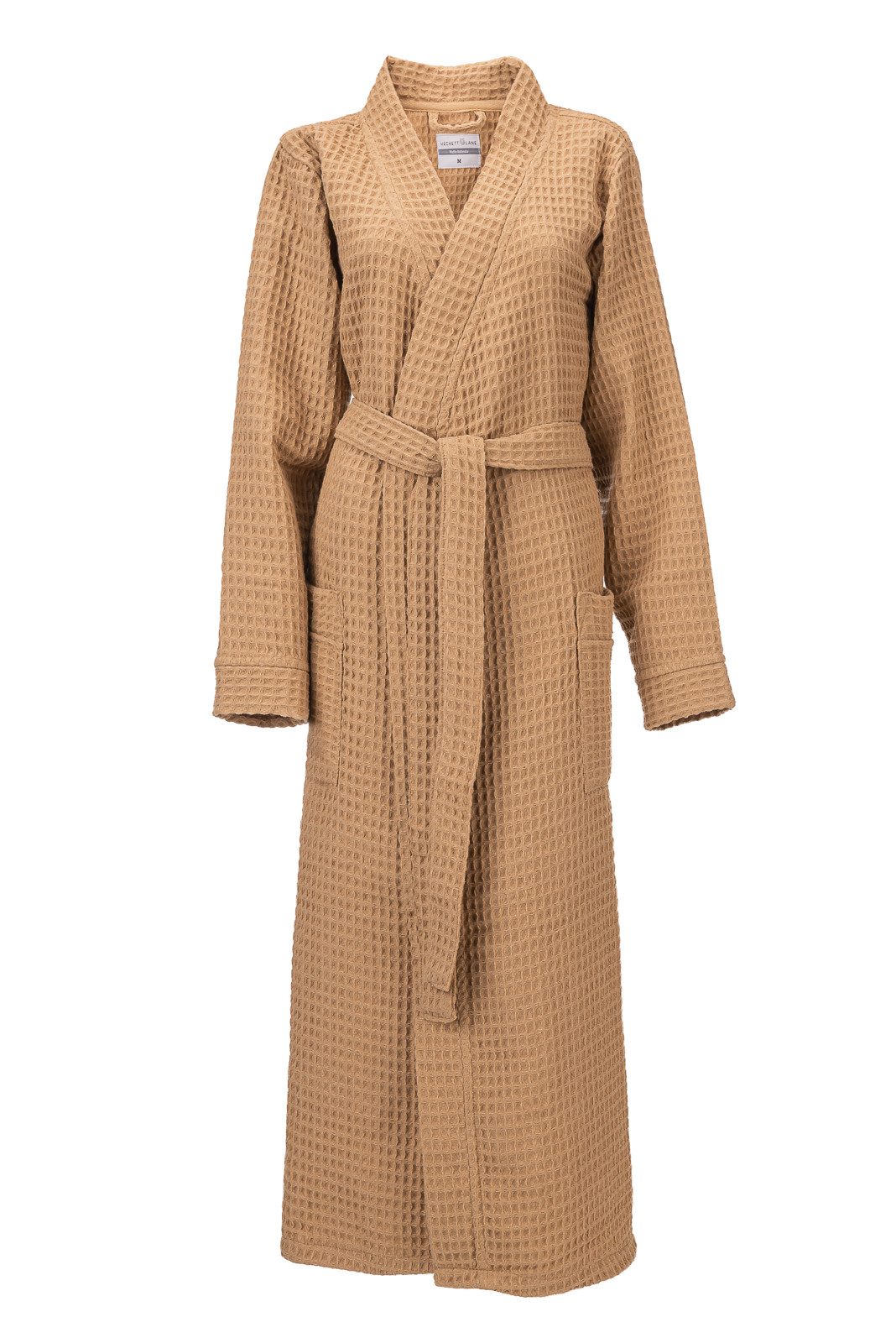 Bademantel Bademantel Wafel Lang S Pale Khaki Bademantel S Pale-Khaki Uni