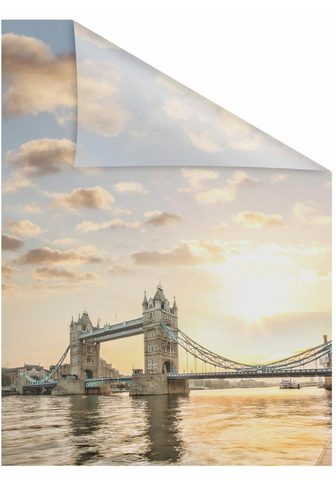 LICHTBLICK ORIGINAL Fensterfolie »Tower Bridge« blickdicht...