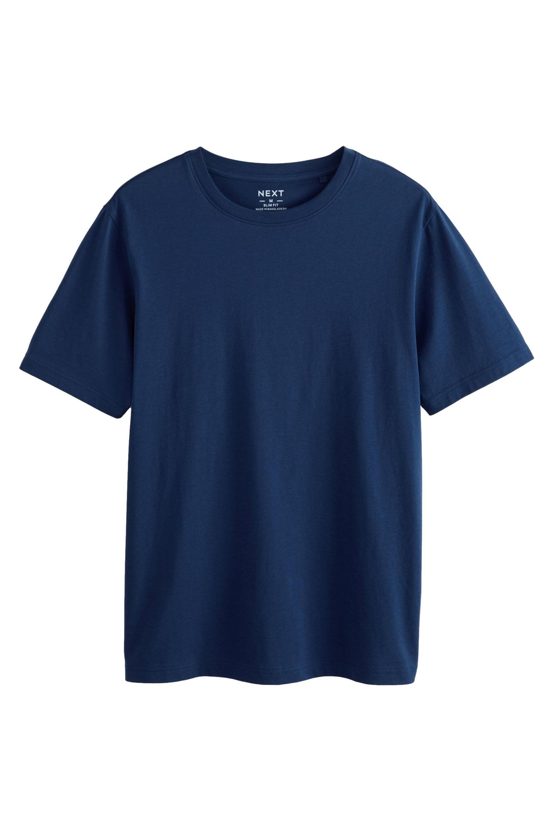 T-Shirt Slim Fit Rundhals-T-Shirt