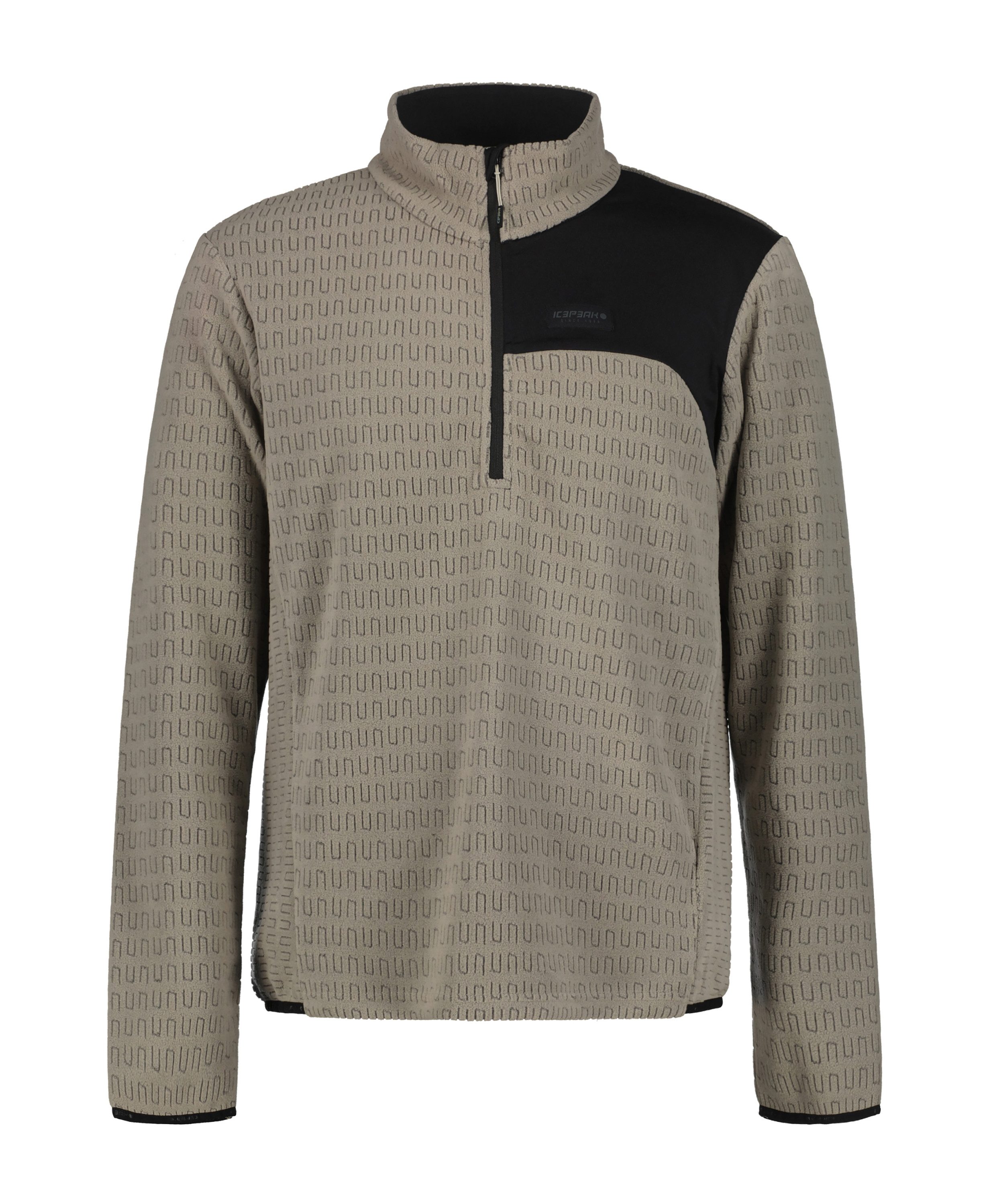 Icepeak Stehkragenpullover Brady Herren Fleece blaugrau