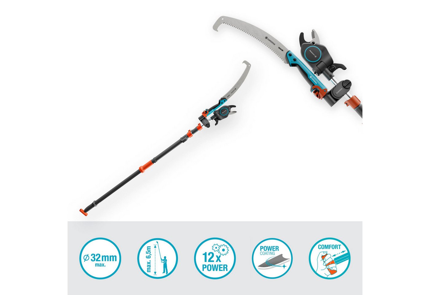 Thumbnail - GARDENA Baumschere StarcutPro L Set