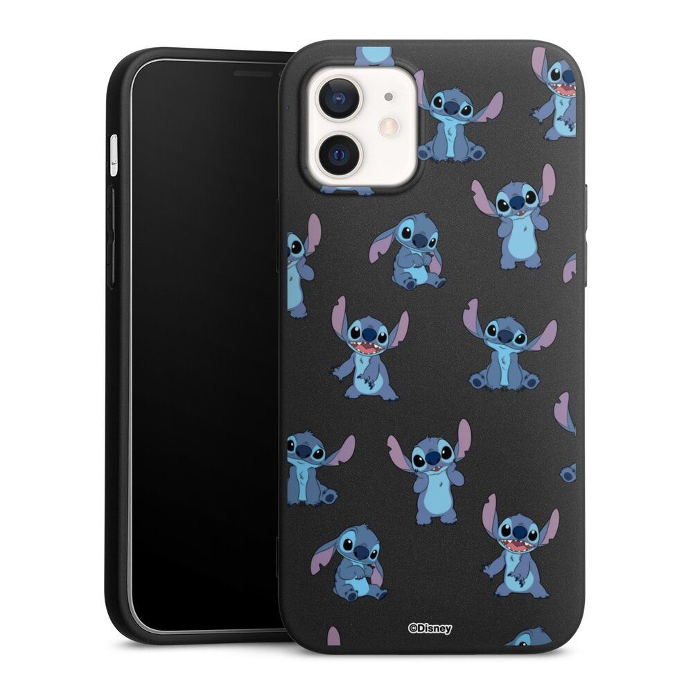 DeinDesign Handyhülle Lilo & Stitch Offizielles Lizenzprodukt Disney, Apple iPhone 12 Silikon Hülle Premium Case Handy Schutzhülle