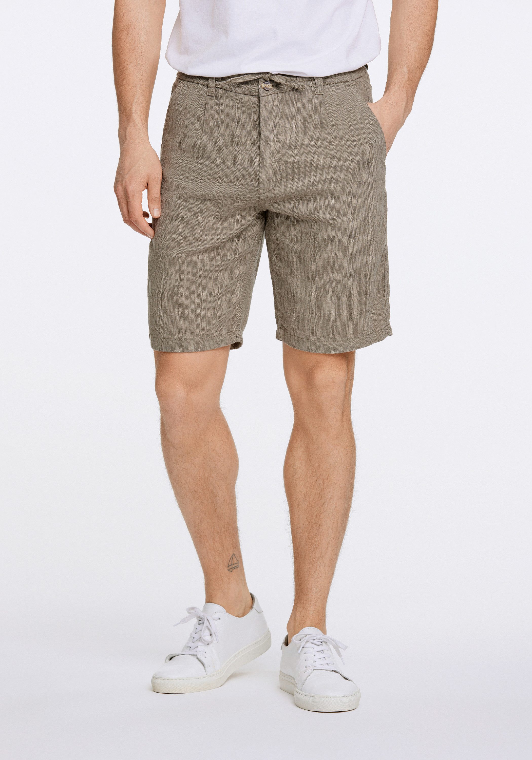 LINDBERGH Shorts Leinenshorts Relaxed Fit