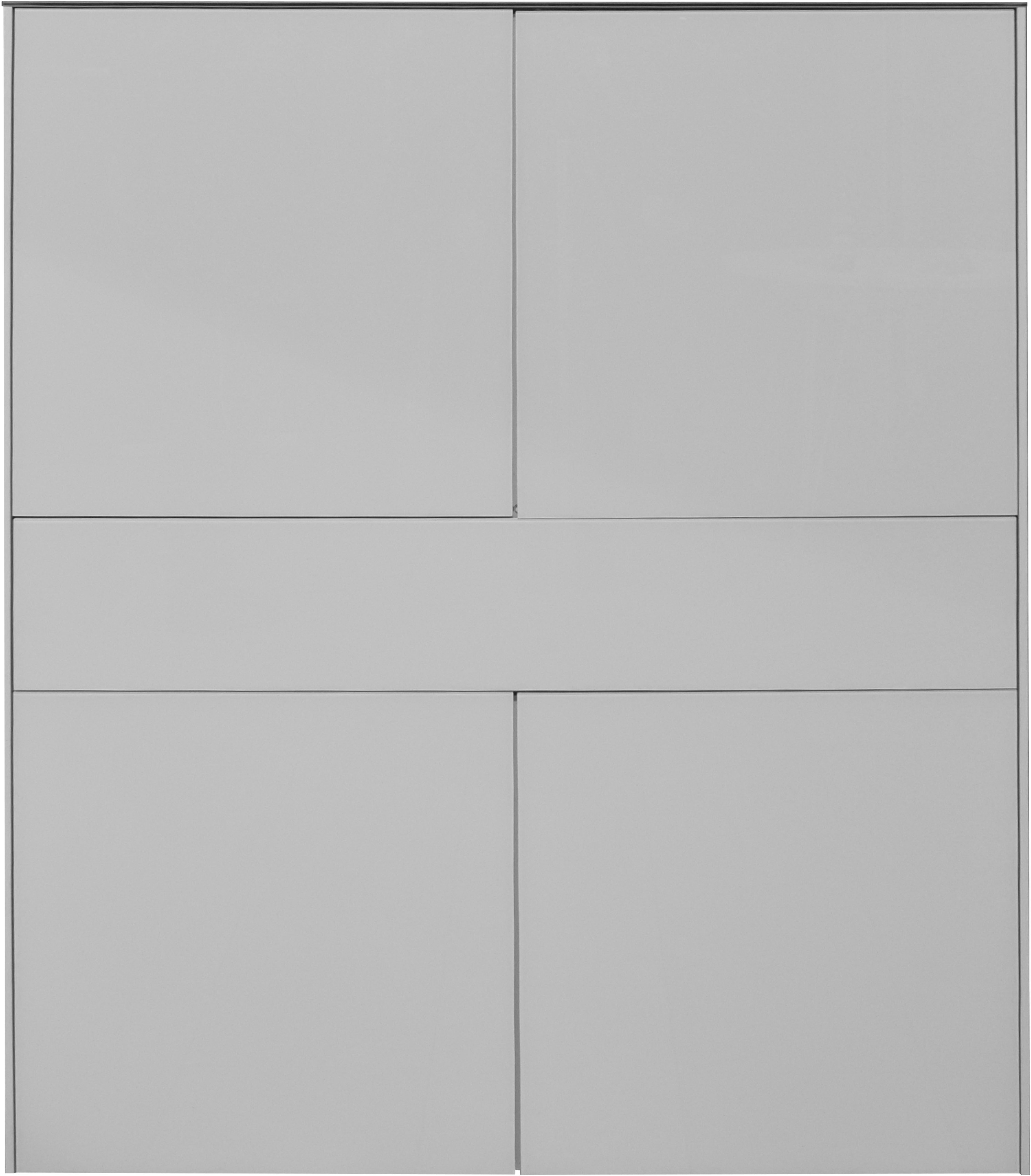 Mäusbacher Highboard Imola (OTTOs Choice), Mäusbacher Highboard, Breite 121 cm, mit Glasfront und Glasoberplatte