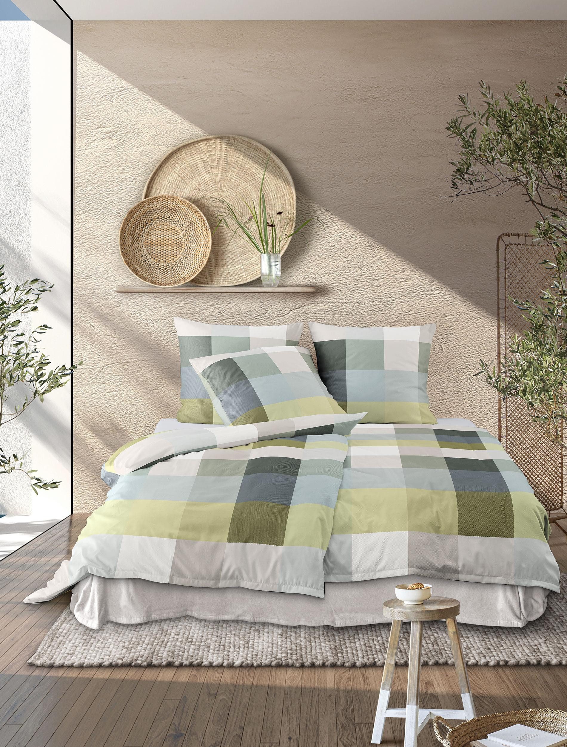 Irisette Bettwäsche Wave 8542, Mako-Satin, 2 günstig online kaufen