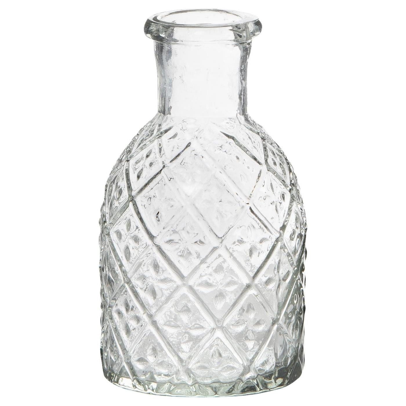 Ib Laursen Windlicht IB Laursen Apothekerglas Blumen Vase Stab Kerzen Ständer H=11 cm (1 x Apothekerglas)