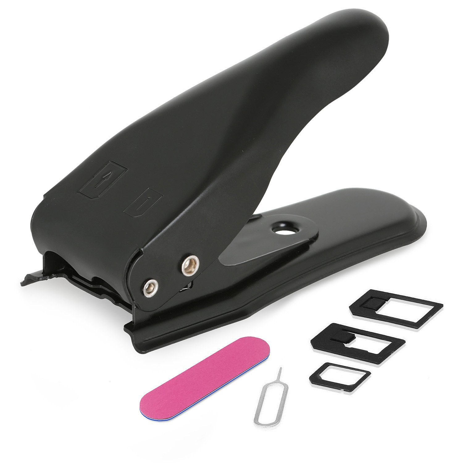 Wicked Chili Sim Karten Stanze + 5in1 Adapter Set für Sim-Card Smartphone-Adapter N/A zu Nano, Micro, Standard