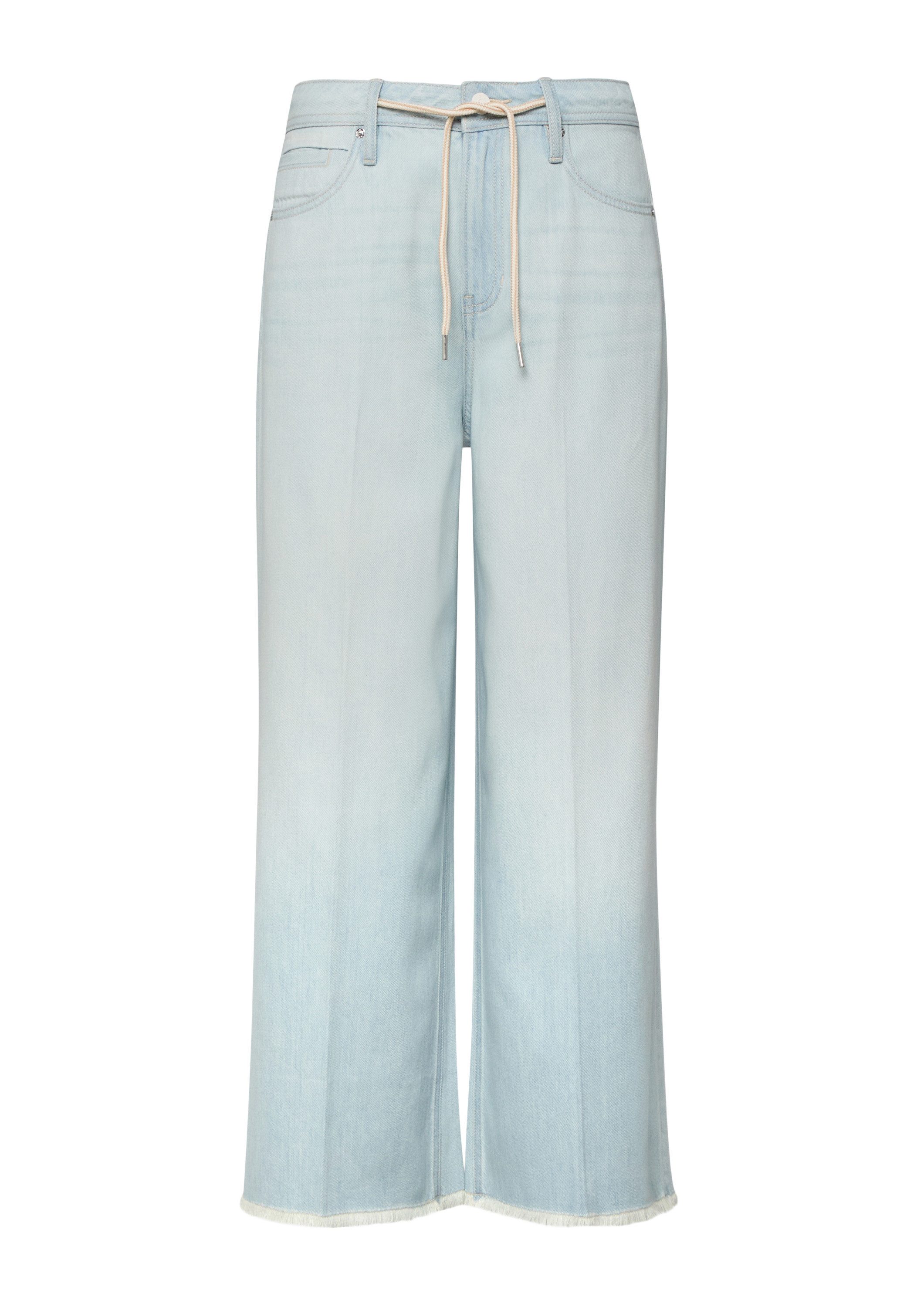 s.Oliver Weite Jeans Jeans-Hose SURI Culotte Suri / Regular Fit / High Rise / Wide Leg