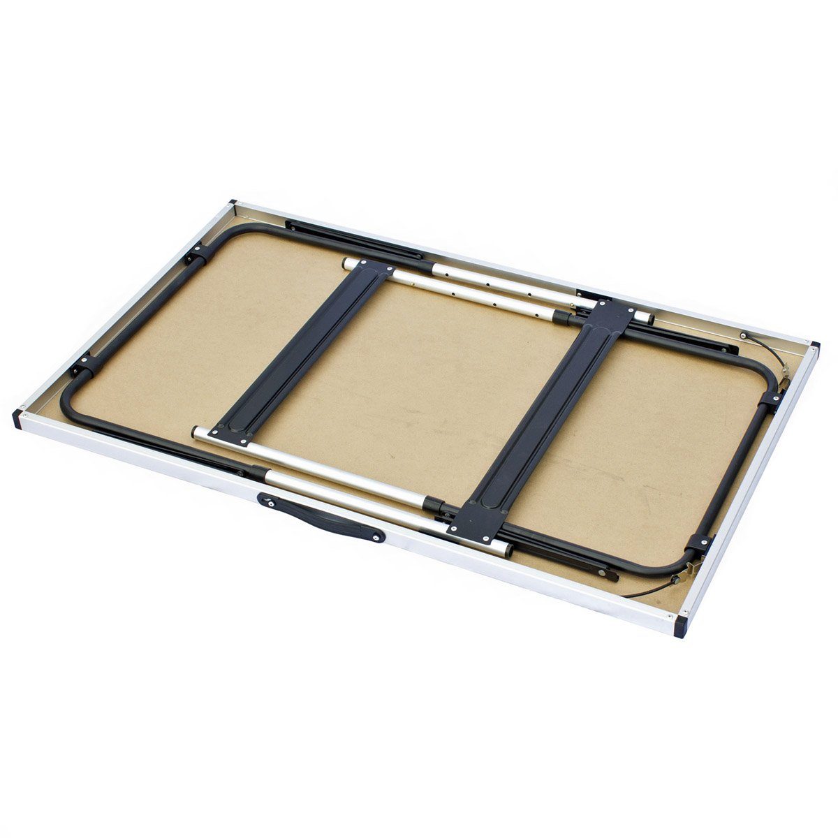 Goods+Gadgets Klapptisch Faltbarer Campingtisch – Multifunktionstisch für Outdoor & Garten (Markttisch Tapeziertisch), Klappbarer Multifunktionstisch