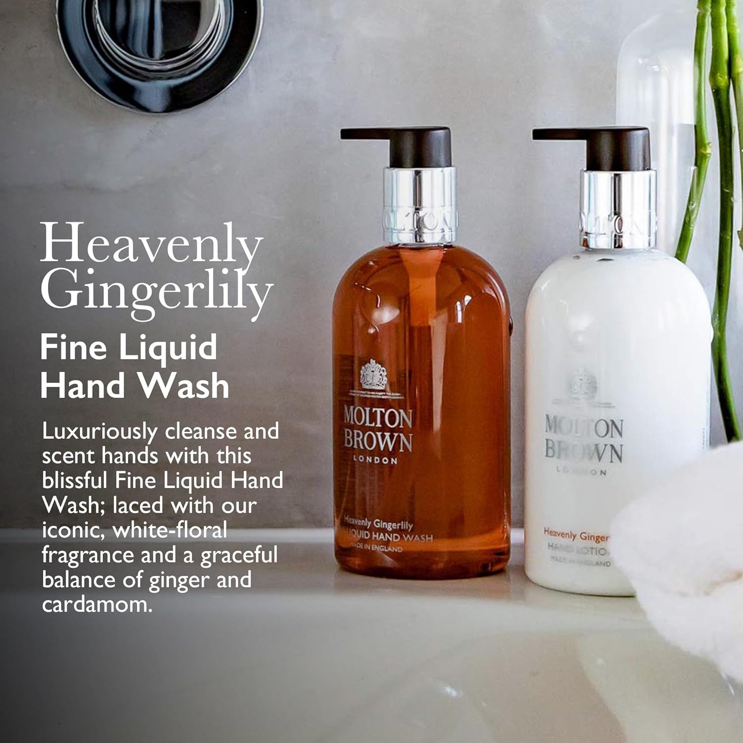 MOLTON BROWN Handseife Heavenly Gingerlily edle Handseife, 1-tlg.