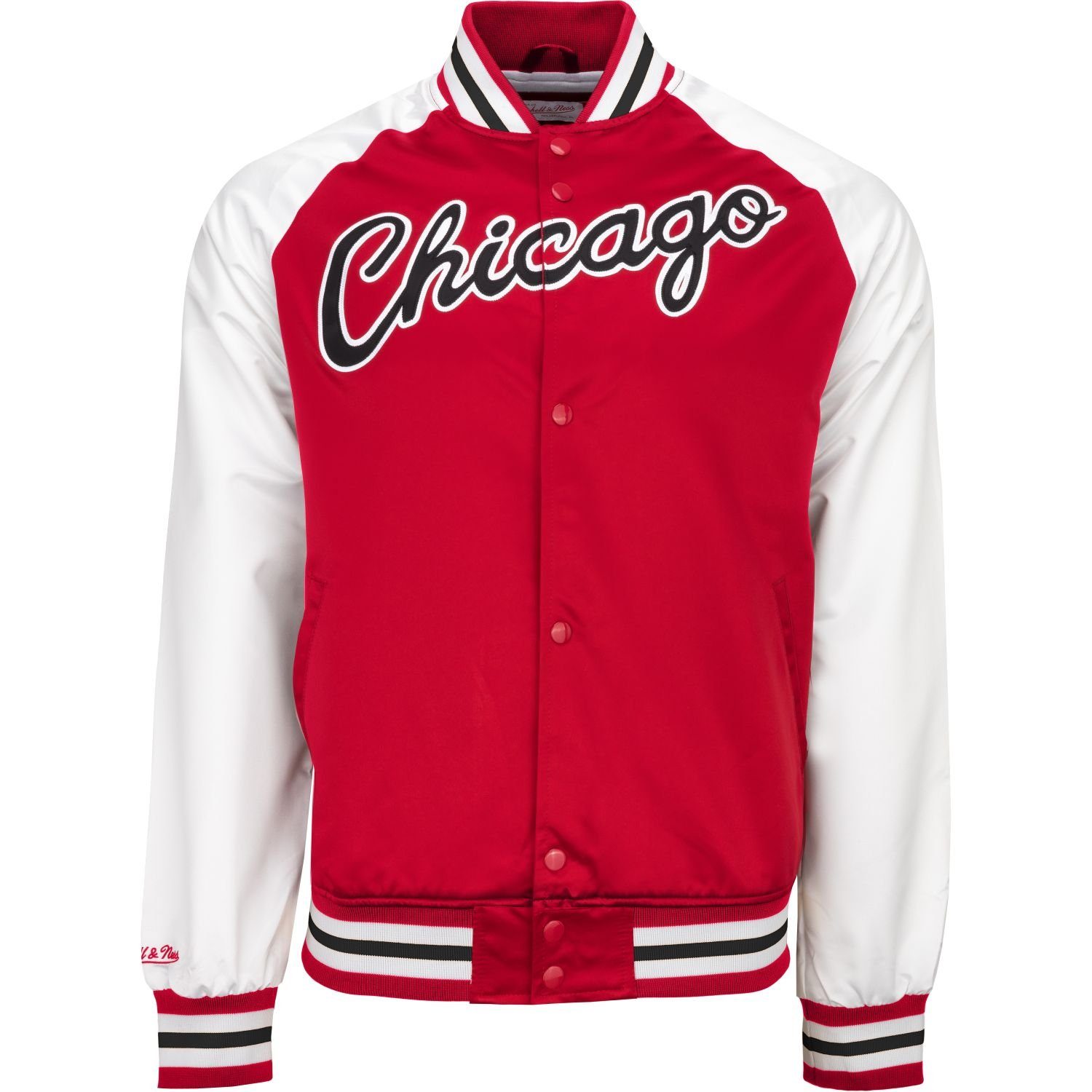 Mitchell & Ness Collegejacke Primetime Satin Chicago Bulls