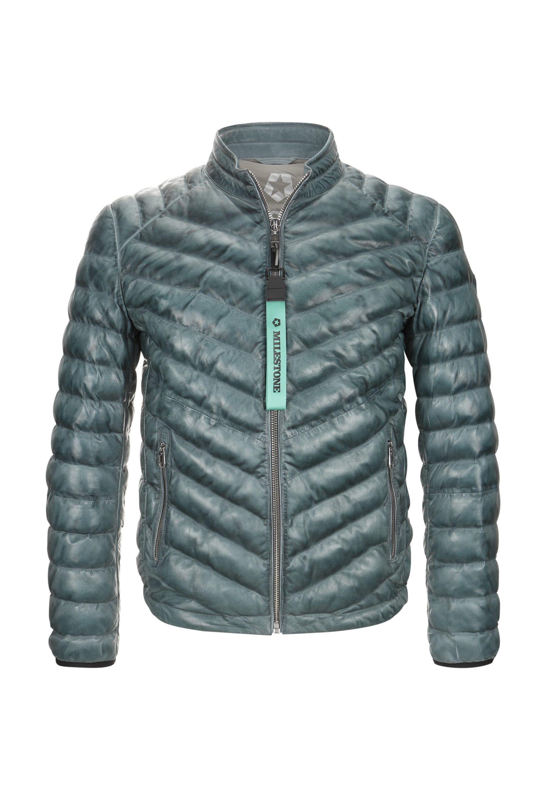 Milestone Lederjacke MSIseo Herren Bikerjacke Jacke günstig online kaufen