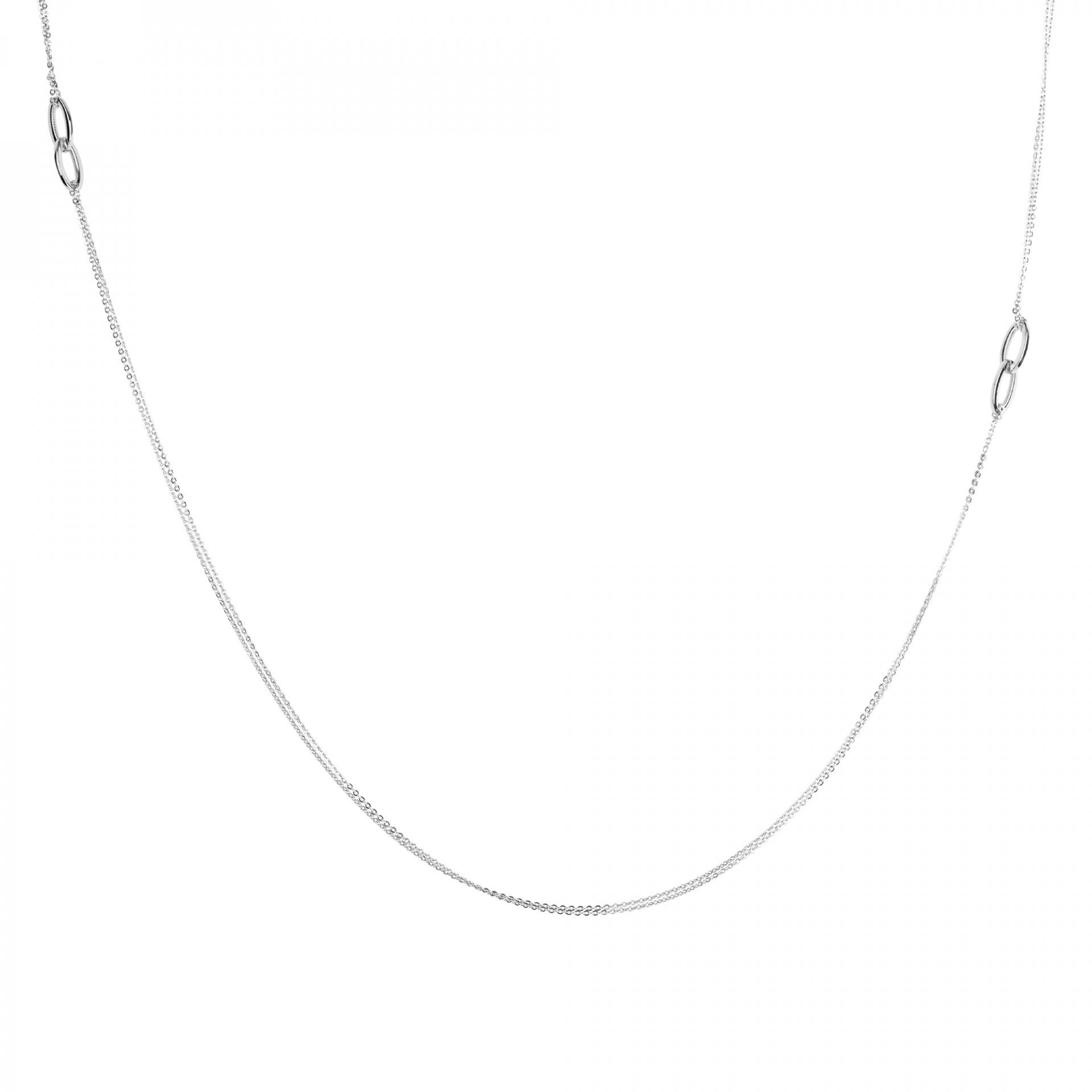 Ernstes Design Edelstahlkette Spiegelank...