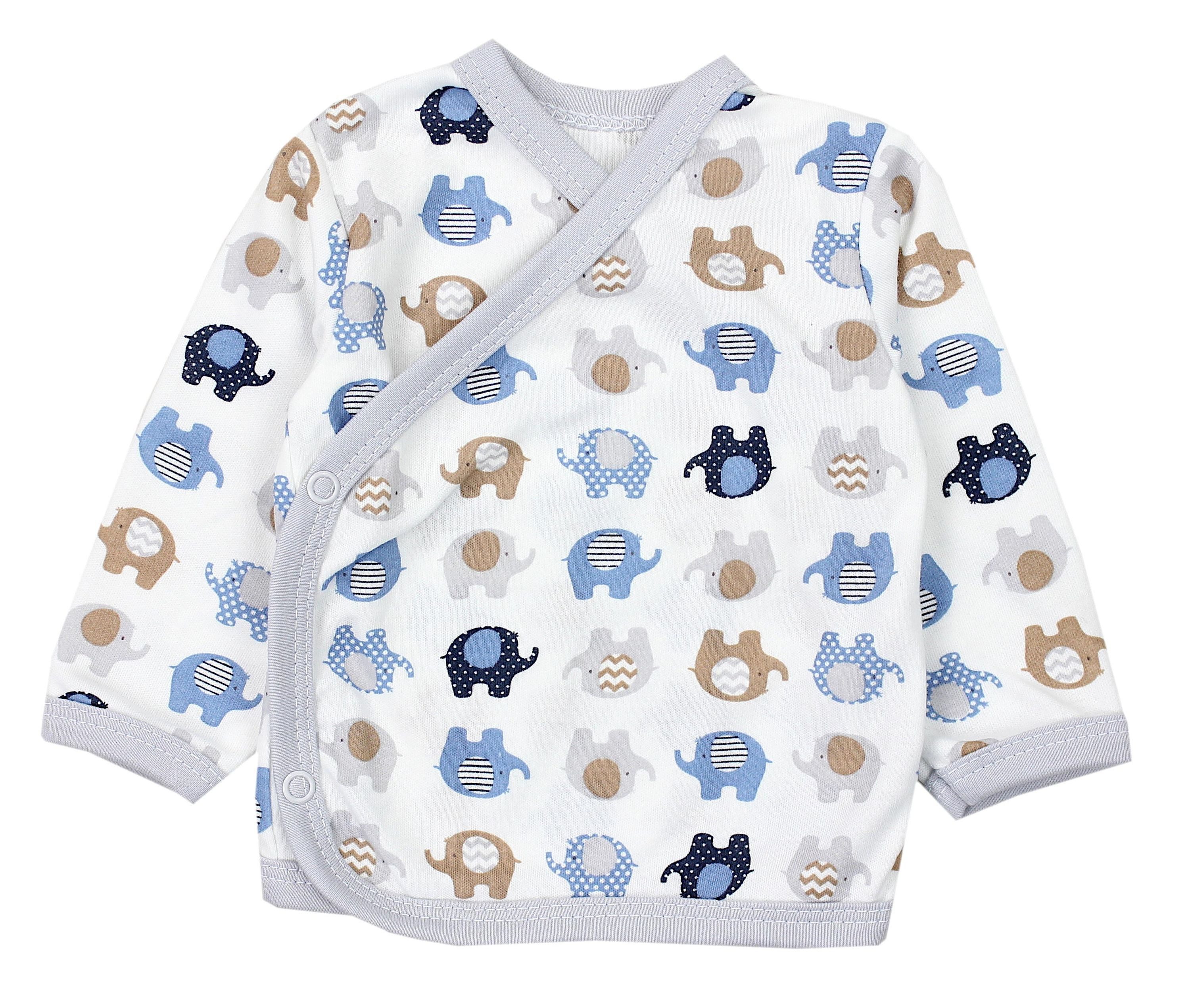 TupTam Wickelshirt TupTam Baby Jungen Langarm Wickelshirt Baumwolle 5er Set