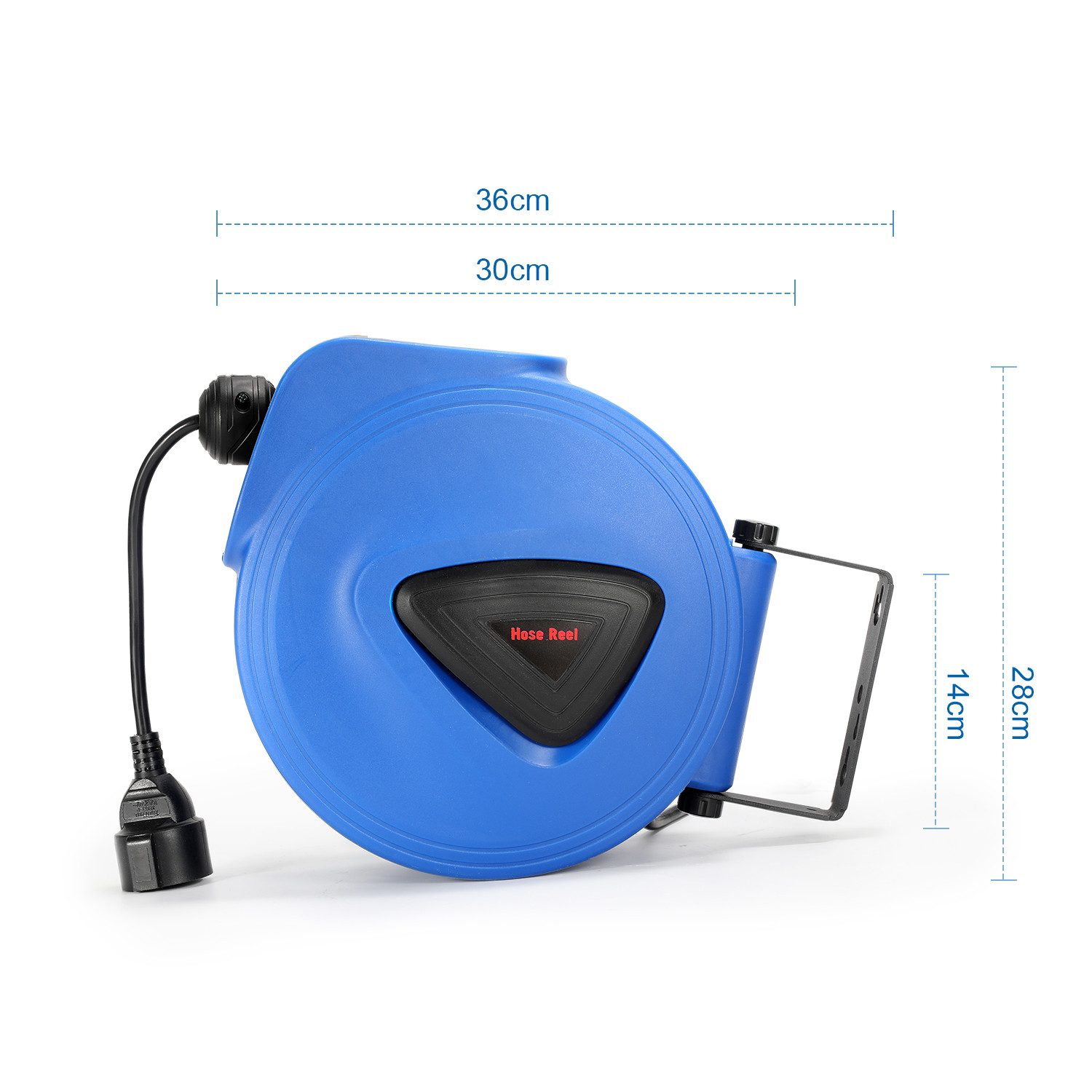 Clanmacy Automatik kabelaufroller Automatik Kabeltrommel 20m,180° günstig online kaufen