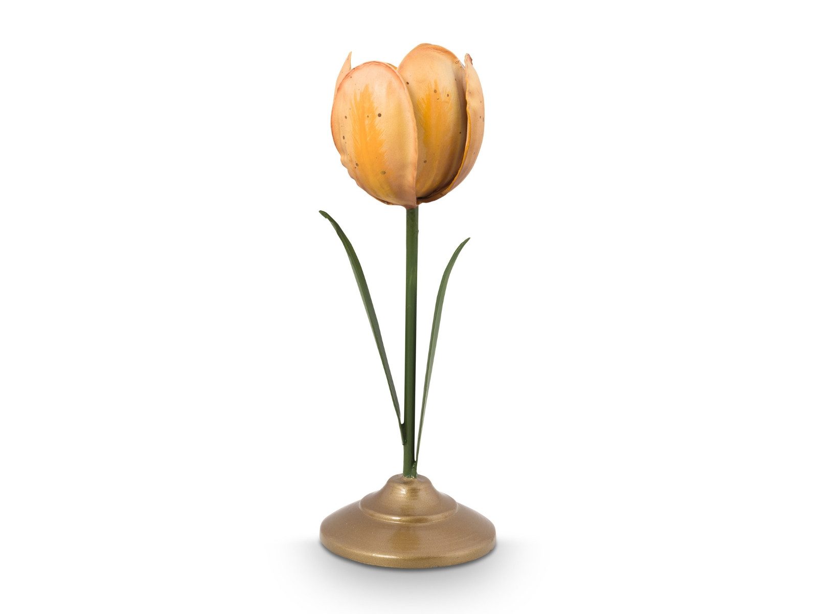 PiP Studio Kerzenhalter Metal Tulip Kerzenhalter gelb 21cm