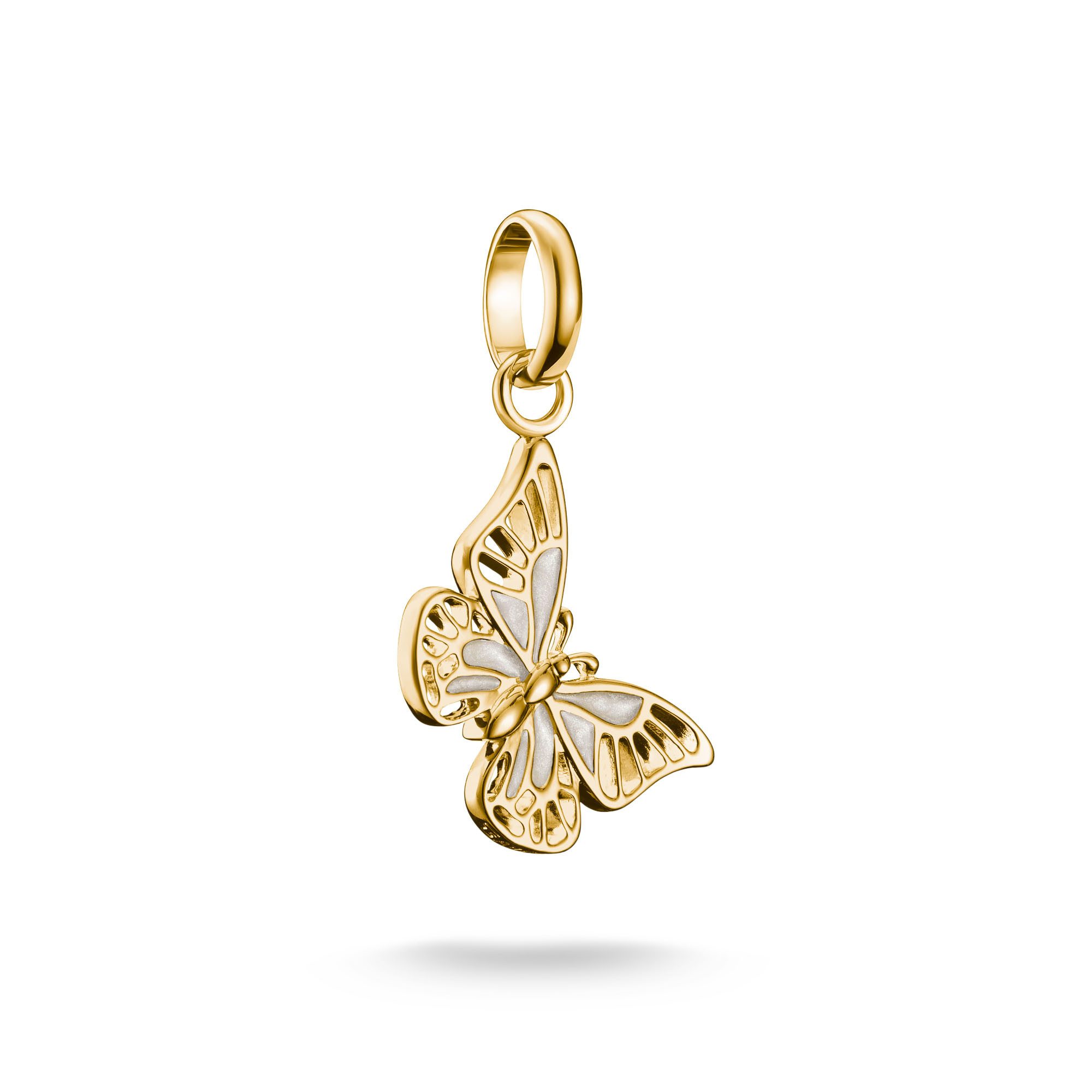 THOMAS SABO Charm Schmetterling Charm Schmetterling-Design - Conne, CC1265-007-14, CC1265-427-14