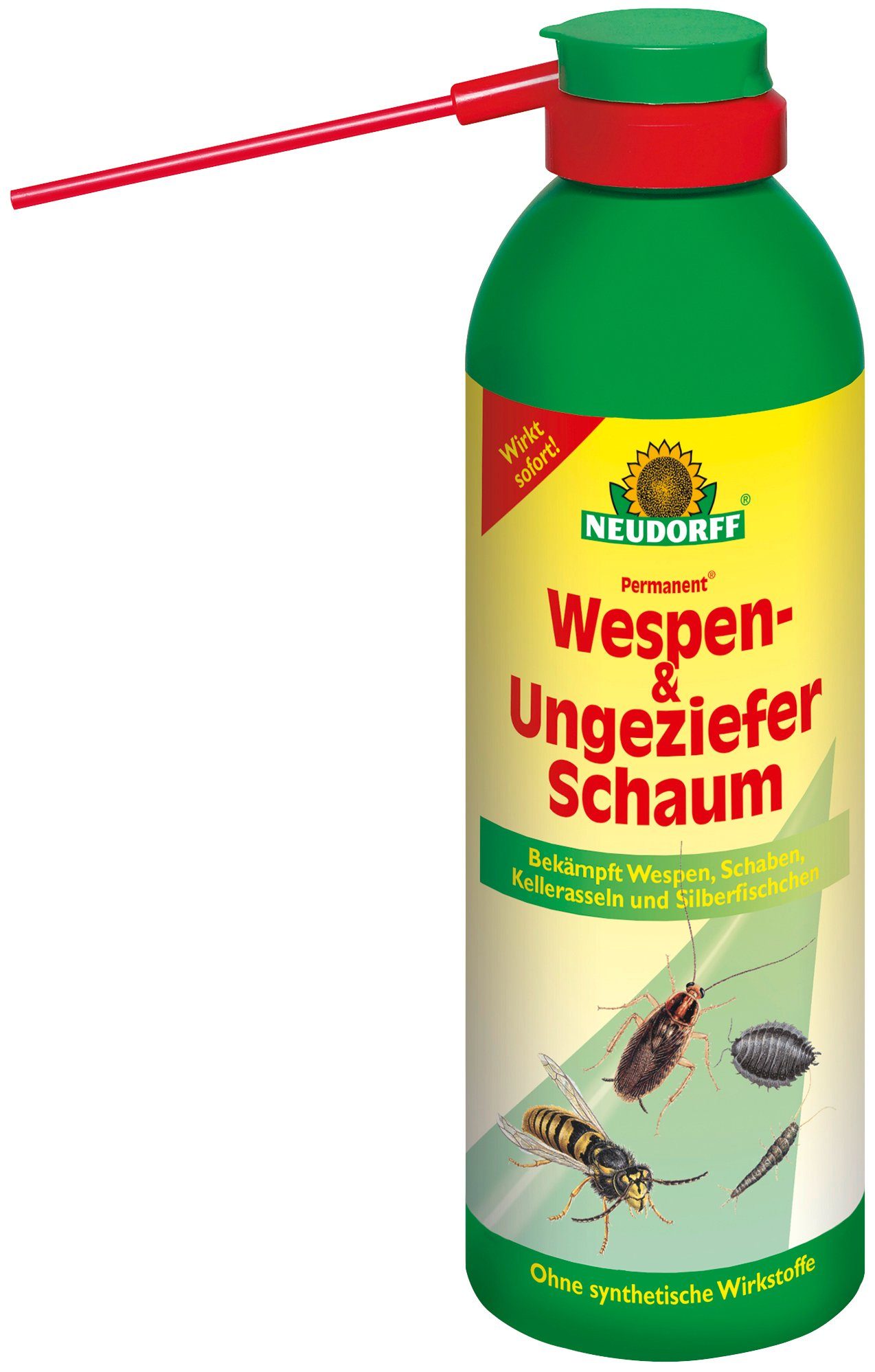 Neudorff Wespenspray Permanent Wespen- & UngezieferSchaum, 300 ml, Packung, 1-St.