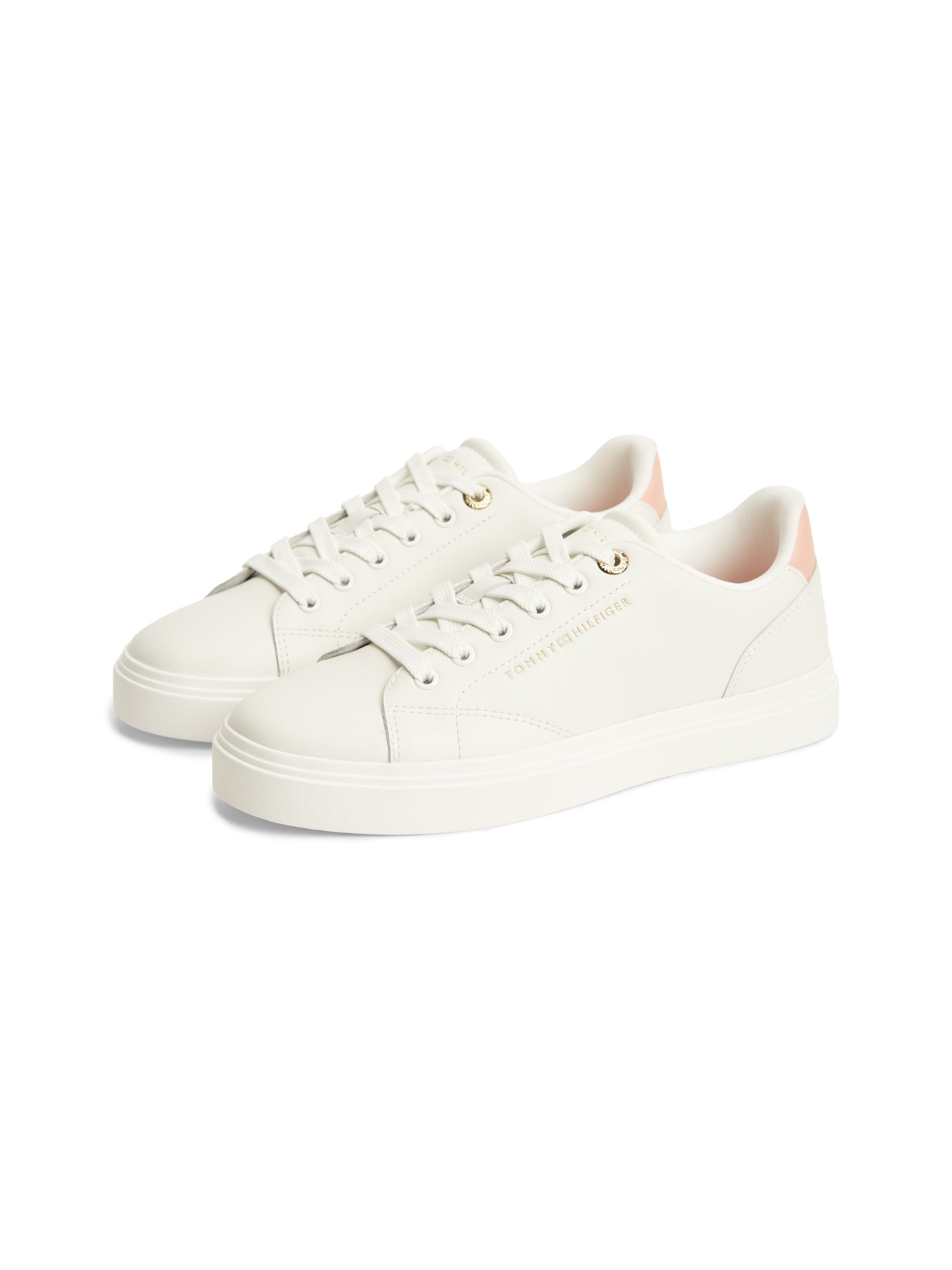 Tommy Hilfiger TH CHIC SNEAKER Plateausneaker Freizeitschuh, Halbschuh, Schnürschuh mit Ziernähten