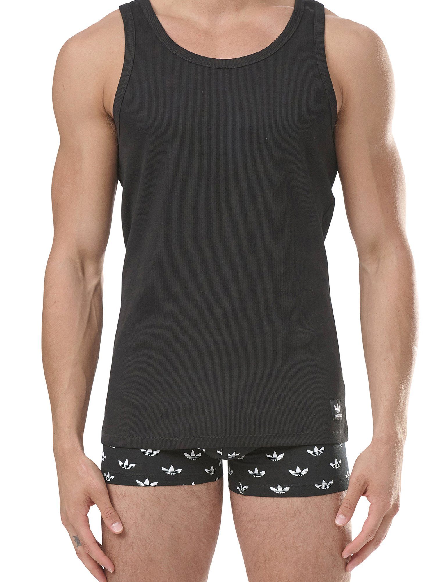 adidas Originals Tanktop Comfort Rib Cotton (2-tlg) Tank-top unterhemd unte günstig online kaufen