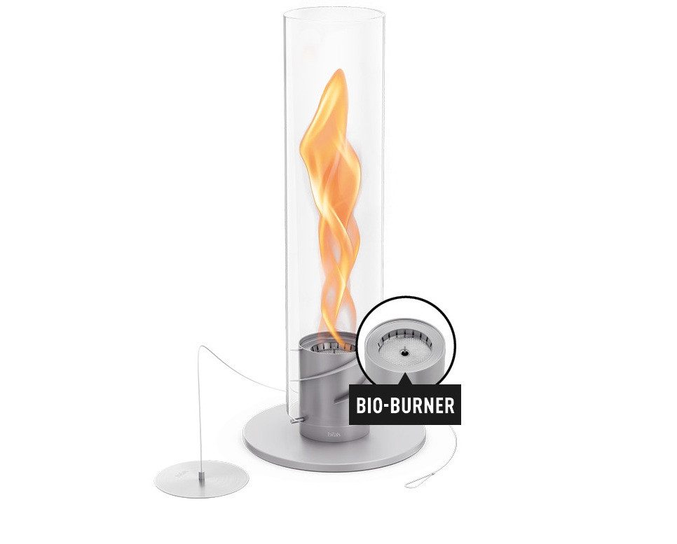 höfats Tischfeuer SPIN 900, 1200, 1500 (wärmender Tischkamin für Indoor und Outdoor, NEUES Modell mit verlängerter Brenndauer), innovative Brennertechnologie