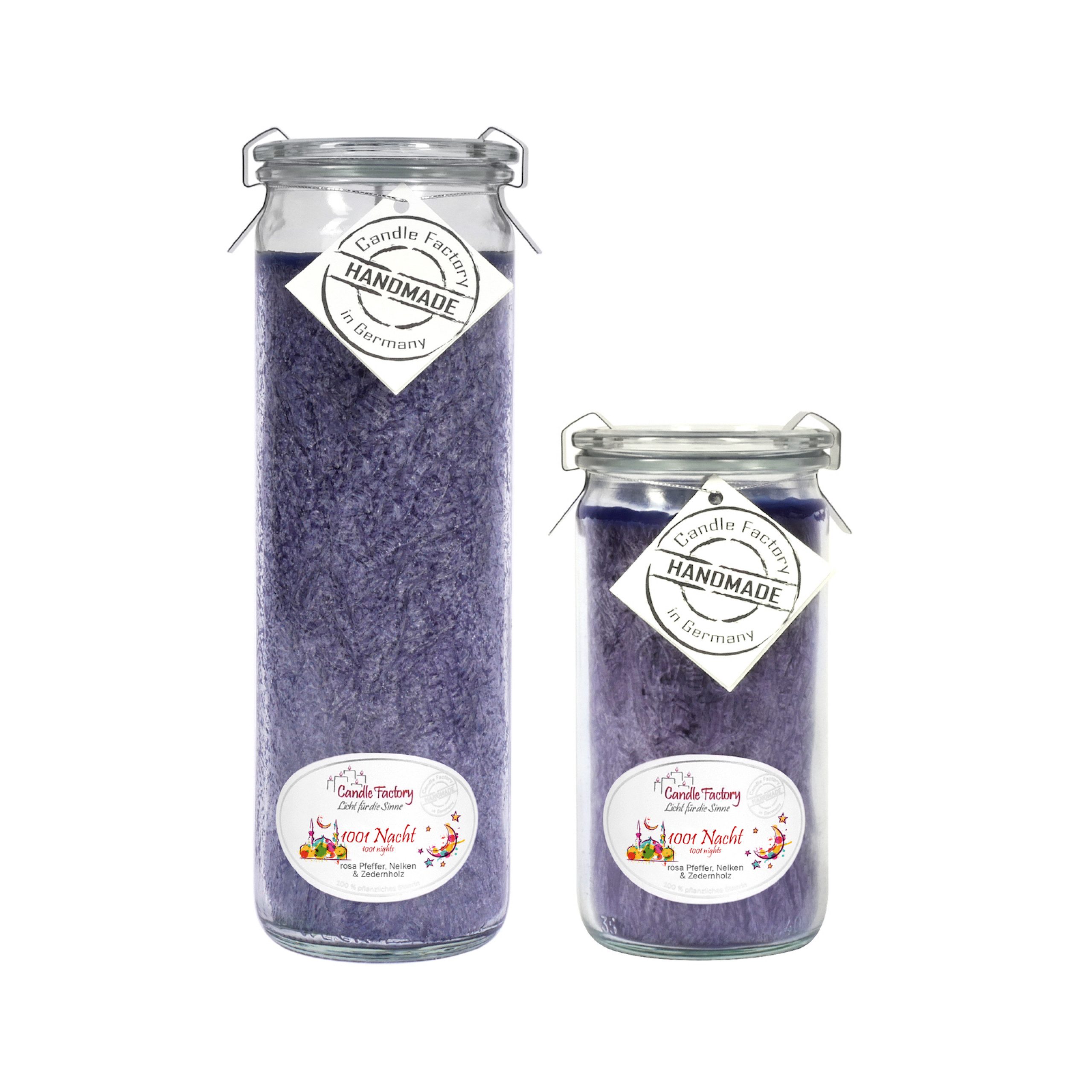 Candle Factory Duftkerze Candle Factory Kerzen-Set 1001 Nacht Big + Mini Jumbo Duftkerze