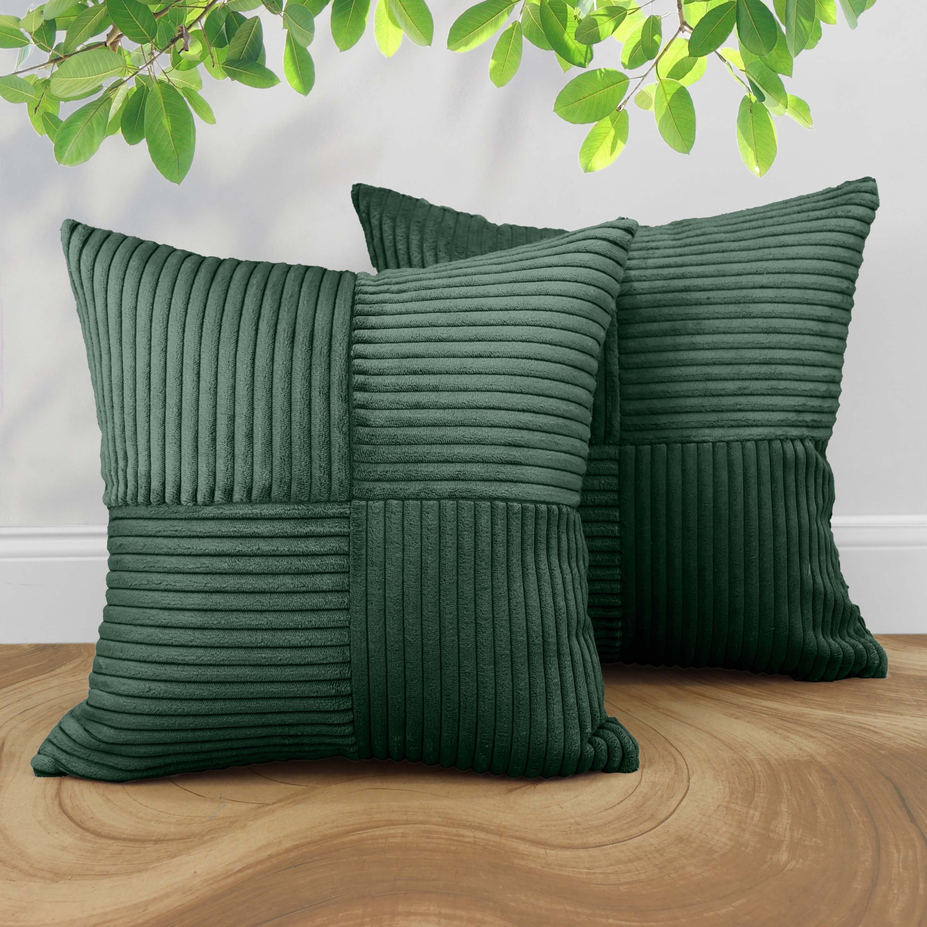 Amilian Kissenbezüge 2er Set Kissenhüllen - Sofakissenbezug & Couchkissenbezug, (2 Stück), 40x40 cm, Kissenhülle für Kissen, Dekokissen, Zierkissen, Sofakissen
