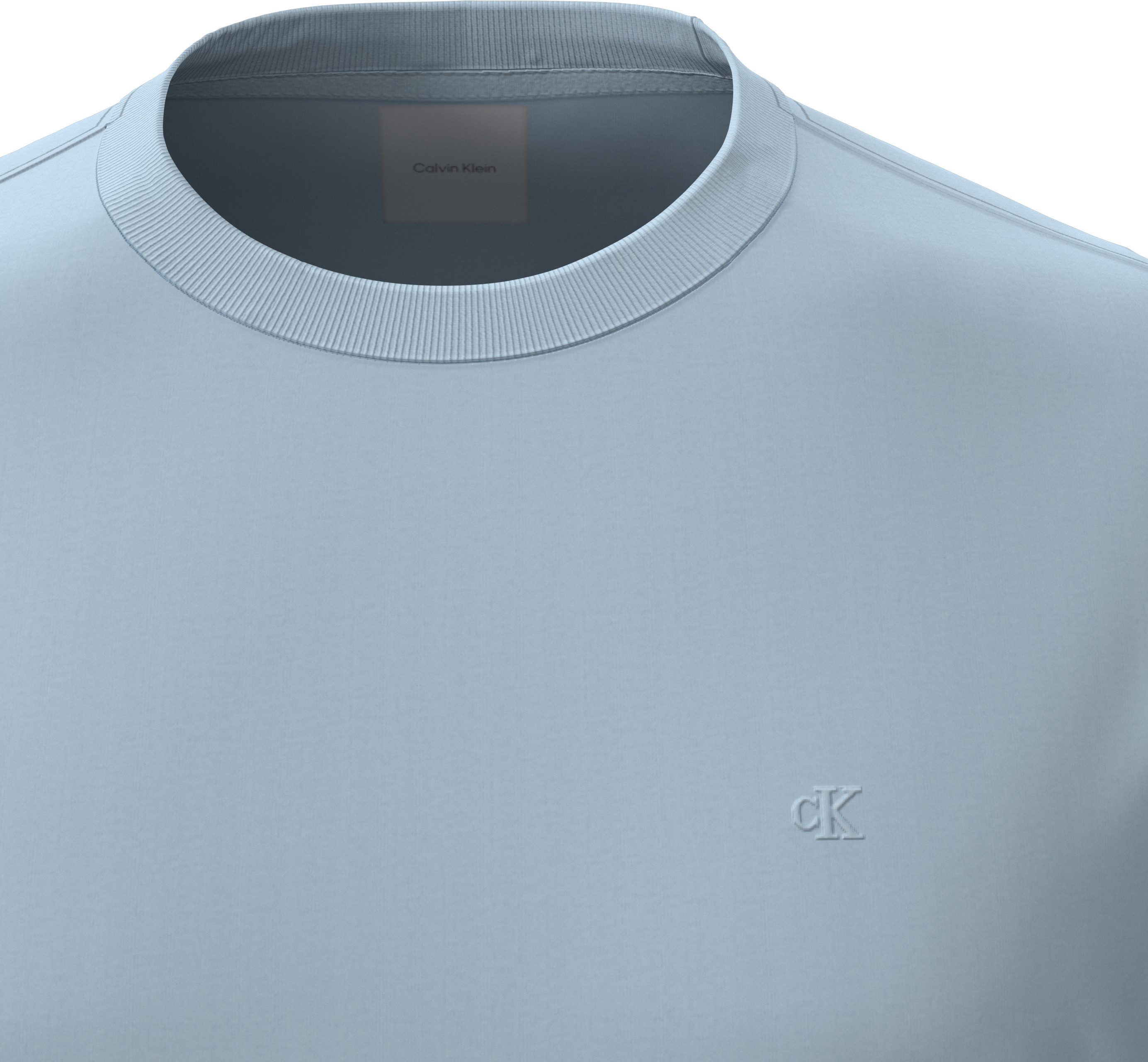 Calvin Klein Jeans T-Shirt SS STRETCH COTTON SLIM TEE Mit Rundhalsausschnitt – Bild 5 von 5