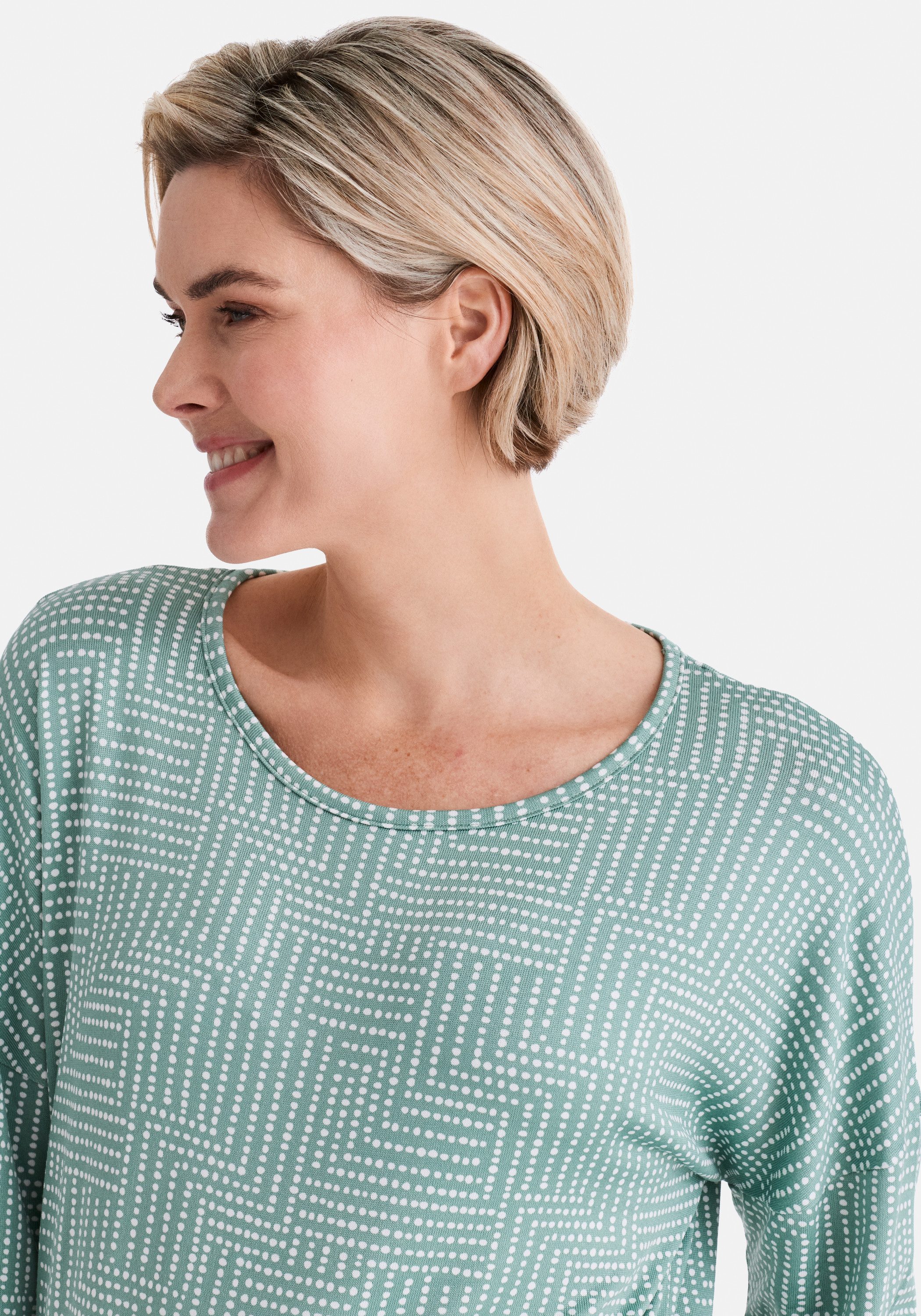STOOKER WOMEN 3/4-Arm-Shirt CARLY T-Shirt 3/4-Arm Loose Fit Shirt Rundhals 3/4 Arm für Damen
