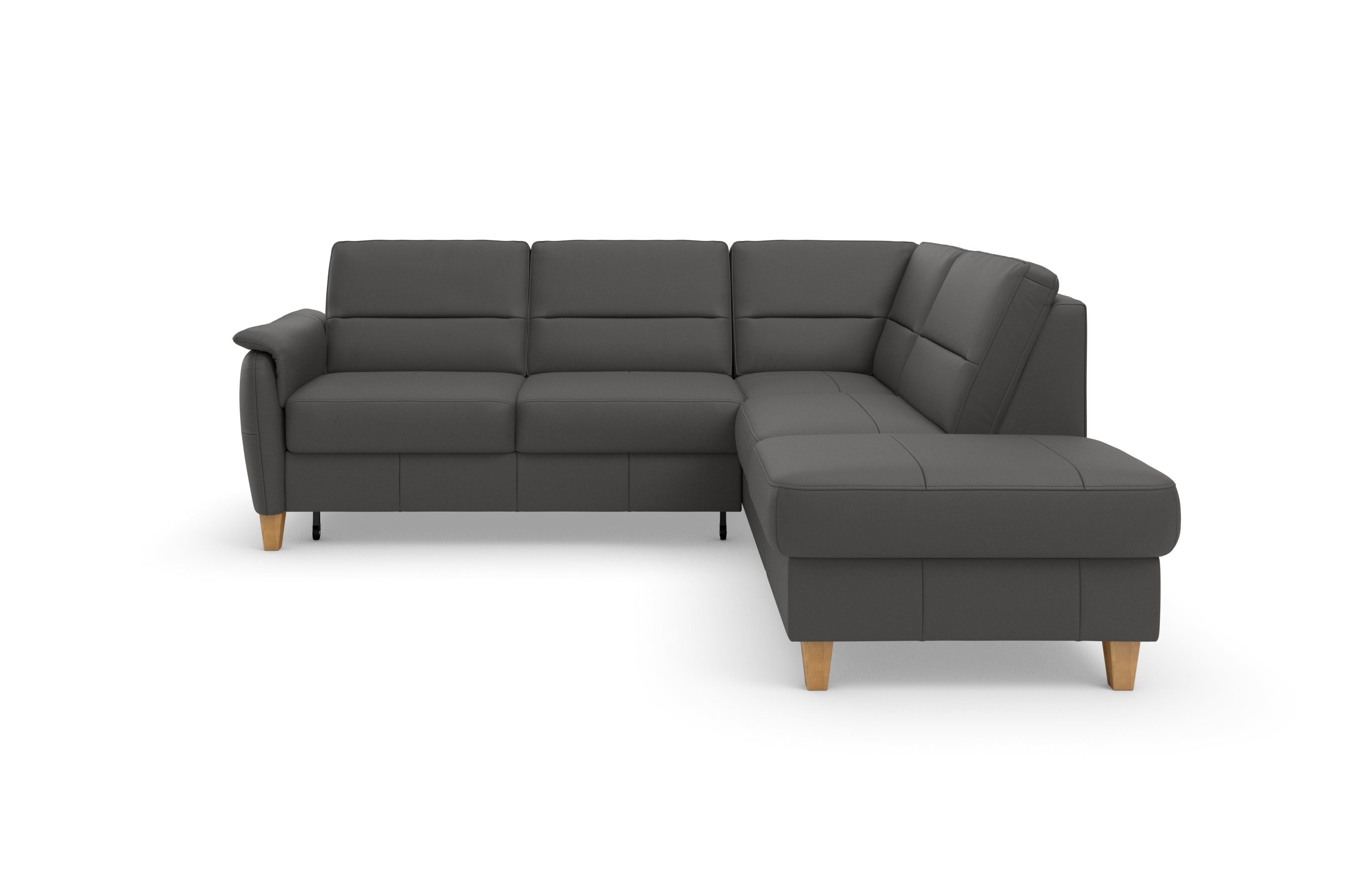 Home affaire Ecksofa Palmera L-Form, Federkern, günstig online kaufen