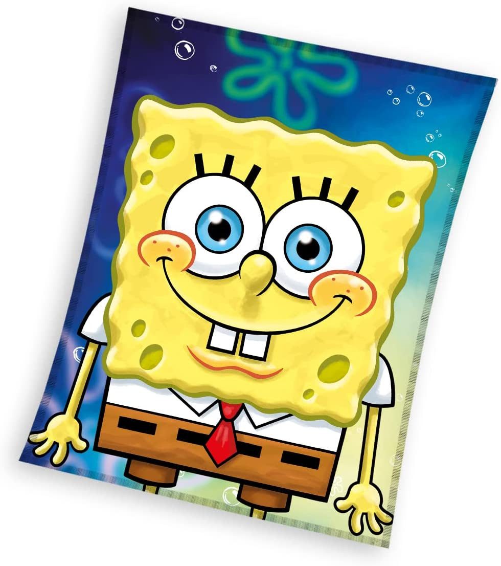 Kinderdecke Spongebob weiche Decke für Kinder günstig online kaufen