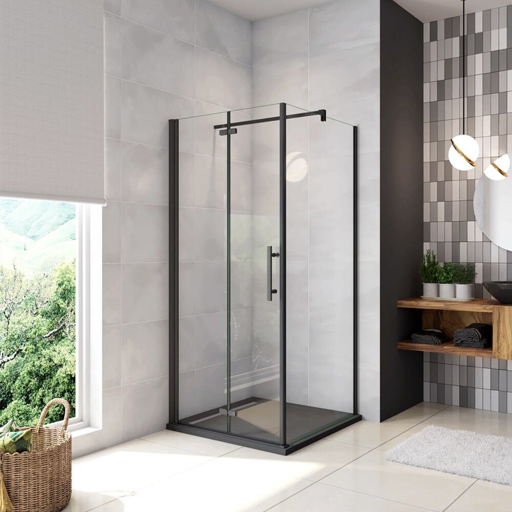 duschspa Eckdusche 185cm ESG Duschkabine Duschtür günstig online kaufen