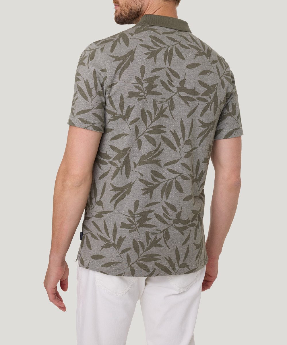 Pierre Cardin Poloshirt Polo-shirt KN mit All-Over Print