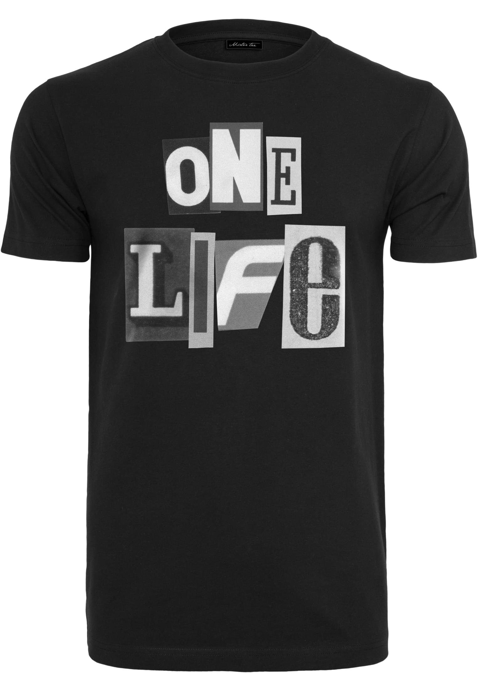 MisterTee Kurzarmshirt Herren One Life Tee (1-tlg)