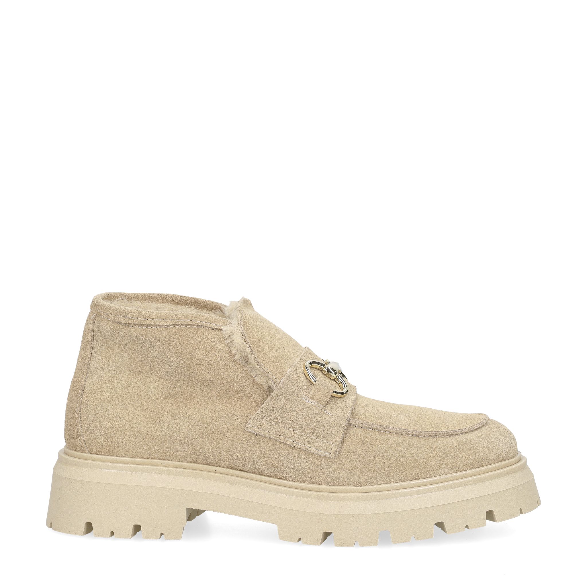 Lüke Schuhe Lüke Schuhe MELISSA CAMEL, Warmfutter, Stiefeletten, Beige, Damen Stiefelette