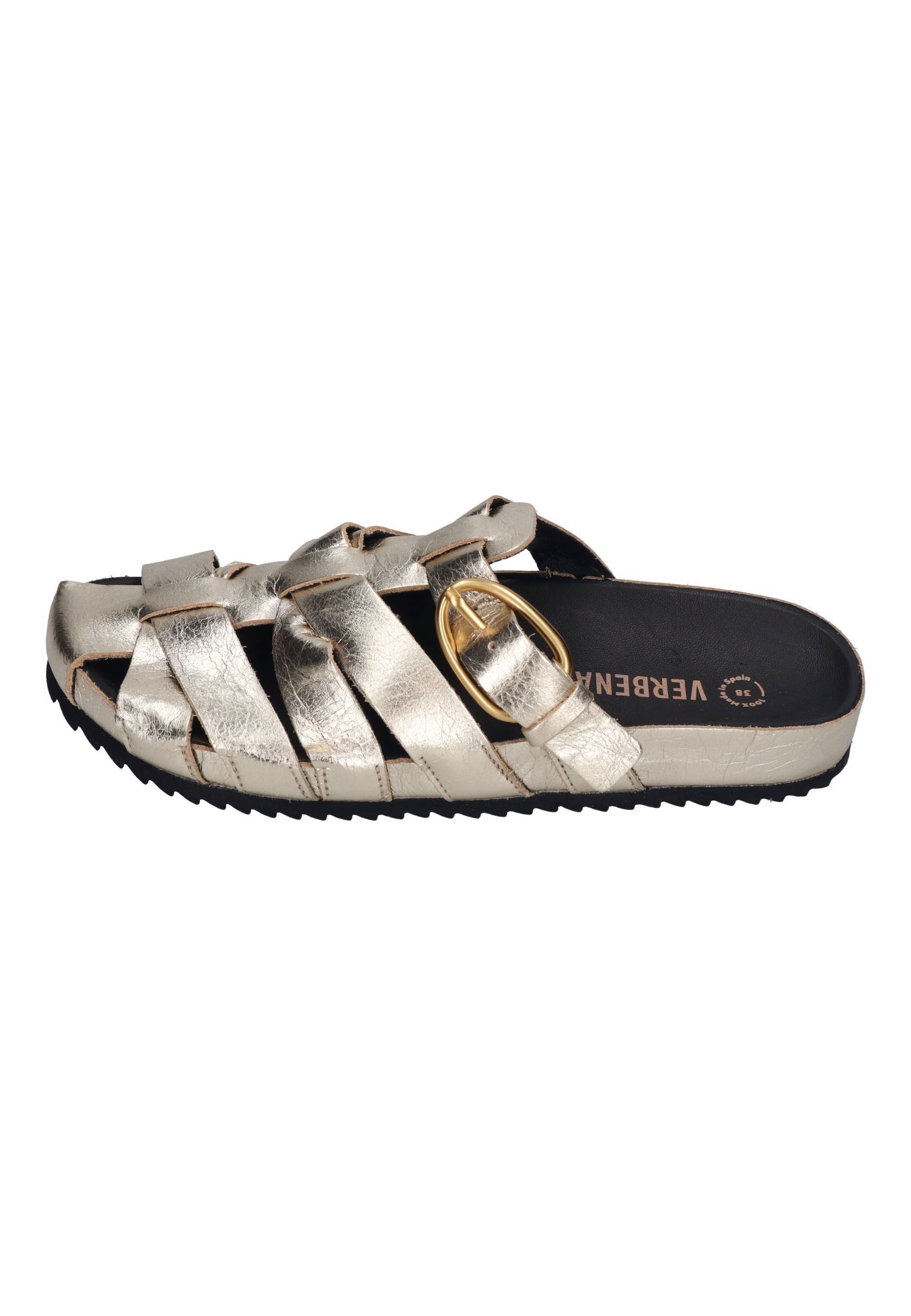 VERBENAS MAVEN nappa met Pantolette Oro