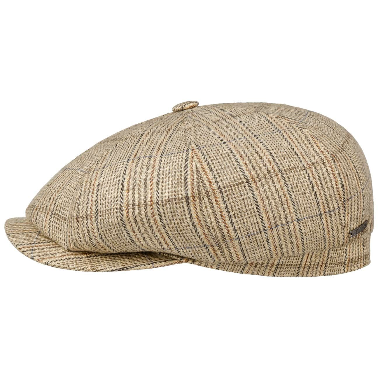 Stetson Flat Cap (1-St) Schirmmütze mit Schirm, Made in Germany