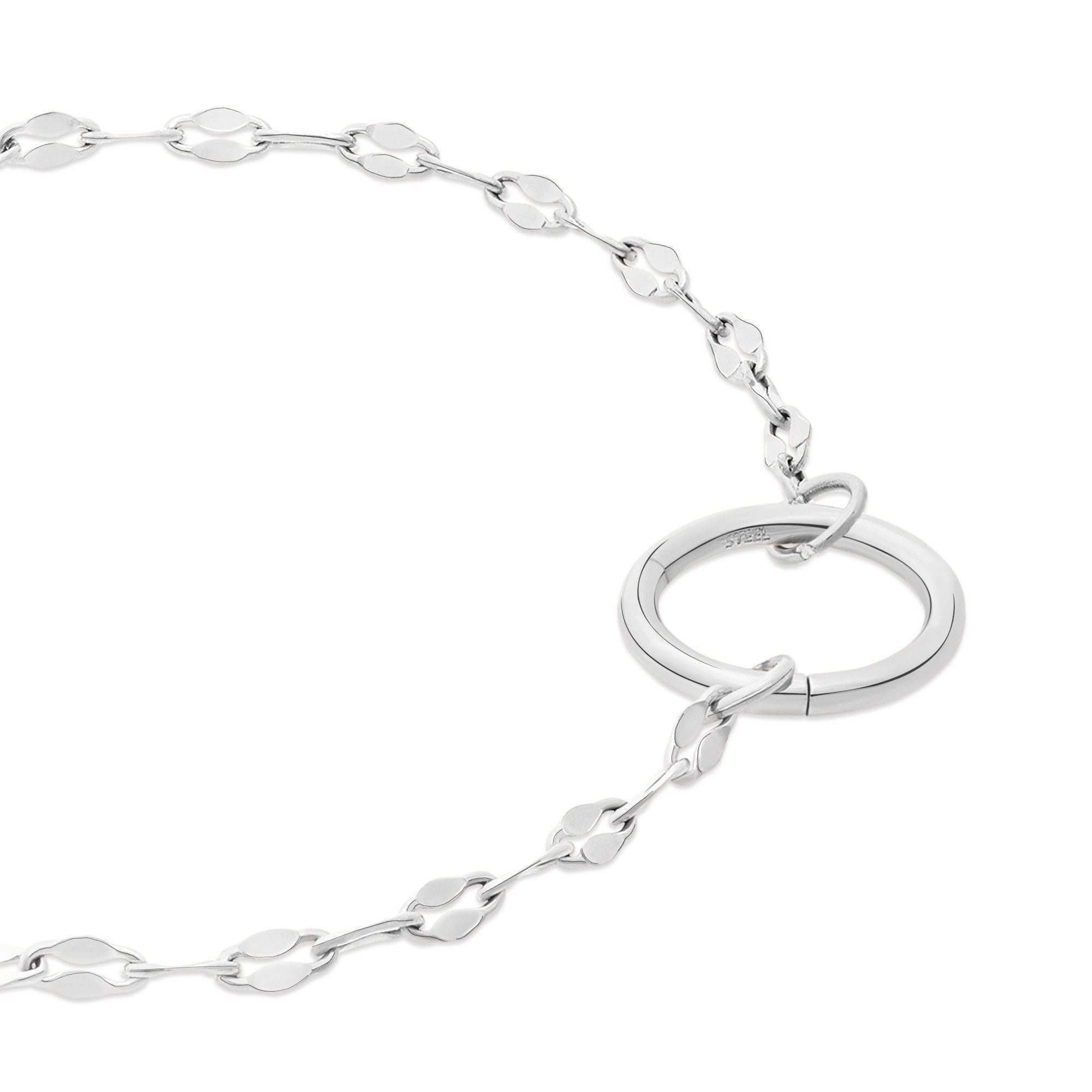Tamaris Charm-Armband Schmuck Geschenk Edelstahl Charm Armkette Lip Chain