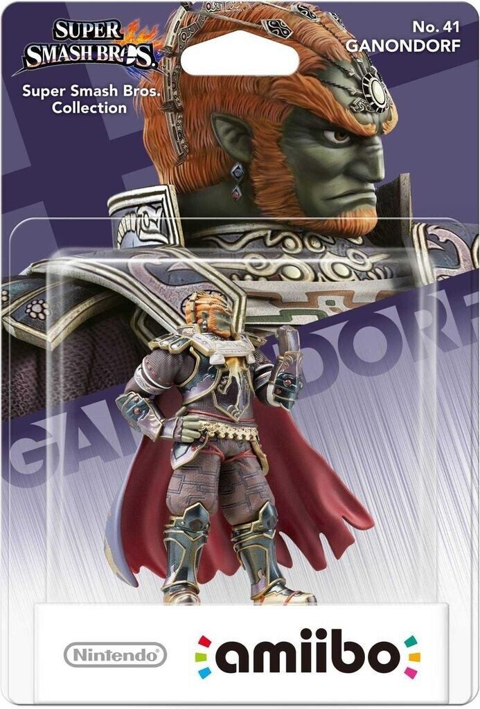 Nintendo Sammelfigur amiibo Ganondorf No. 41 (Zelda) Super Smash Bros. Collection (amiibo Figur, 1 St., digitale Inhalte), NFC