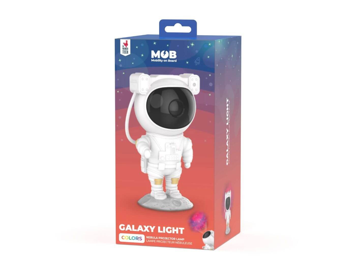 MOB Projektionslampe MOB Galaxy Light Colors - Astronaut (Nebula Projector Lamp)