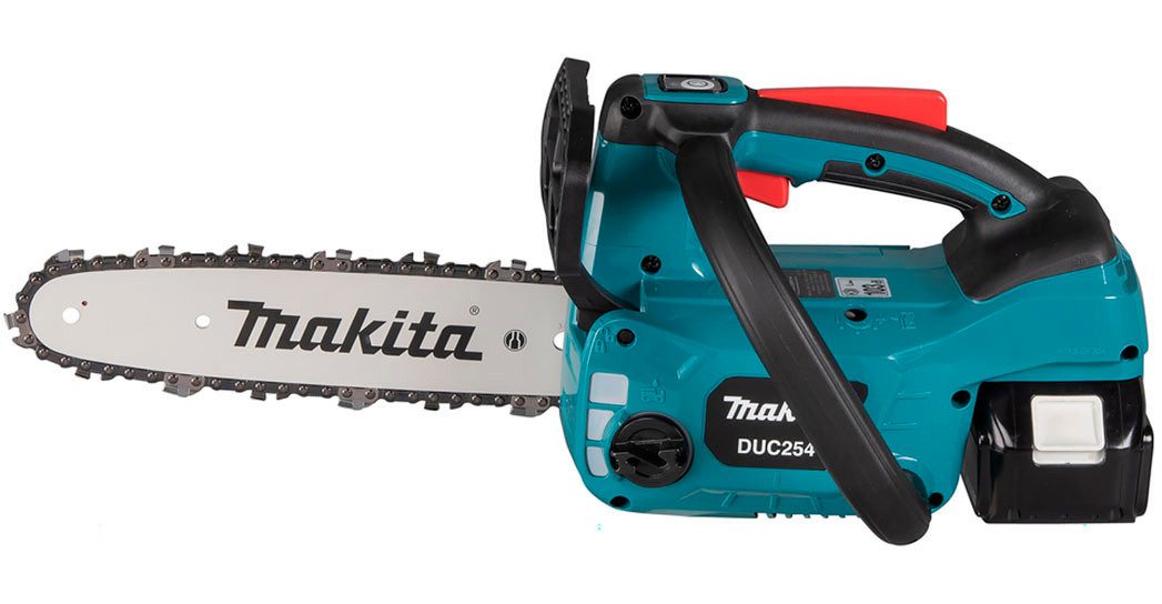 Makita Akku-Kettensäge DUC254Z, 25 cm Schwertlänge, 18V, 24 m/s, ohne Akku und Ladegerät – Bild 4 von 5
